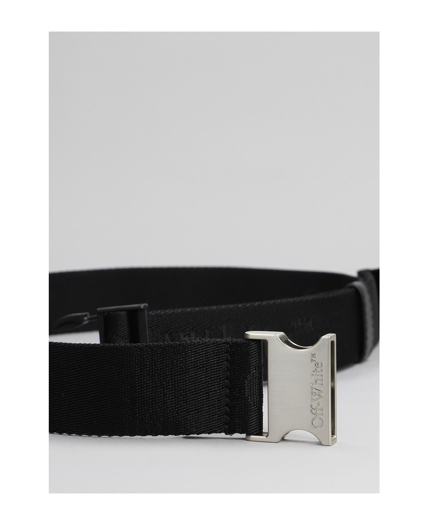 Off-White Belts In Black Polyamide - black