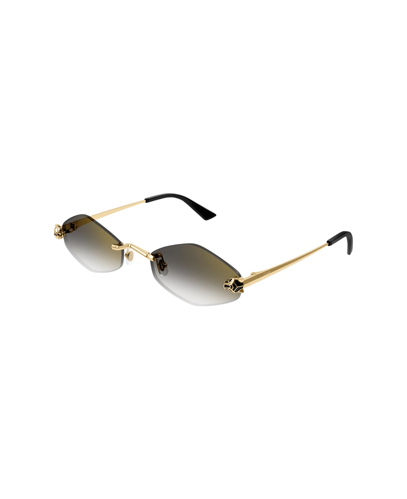 Cartier Eyewear Ct0433s Panthère De Cartier 001 Gold Sunglasses - Oro