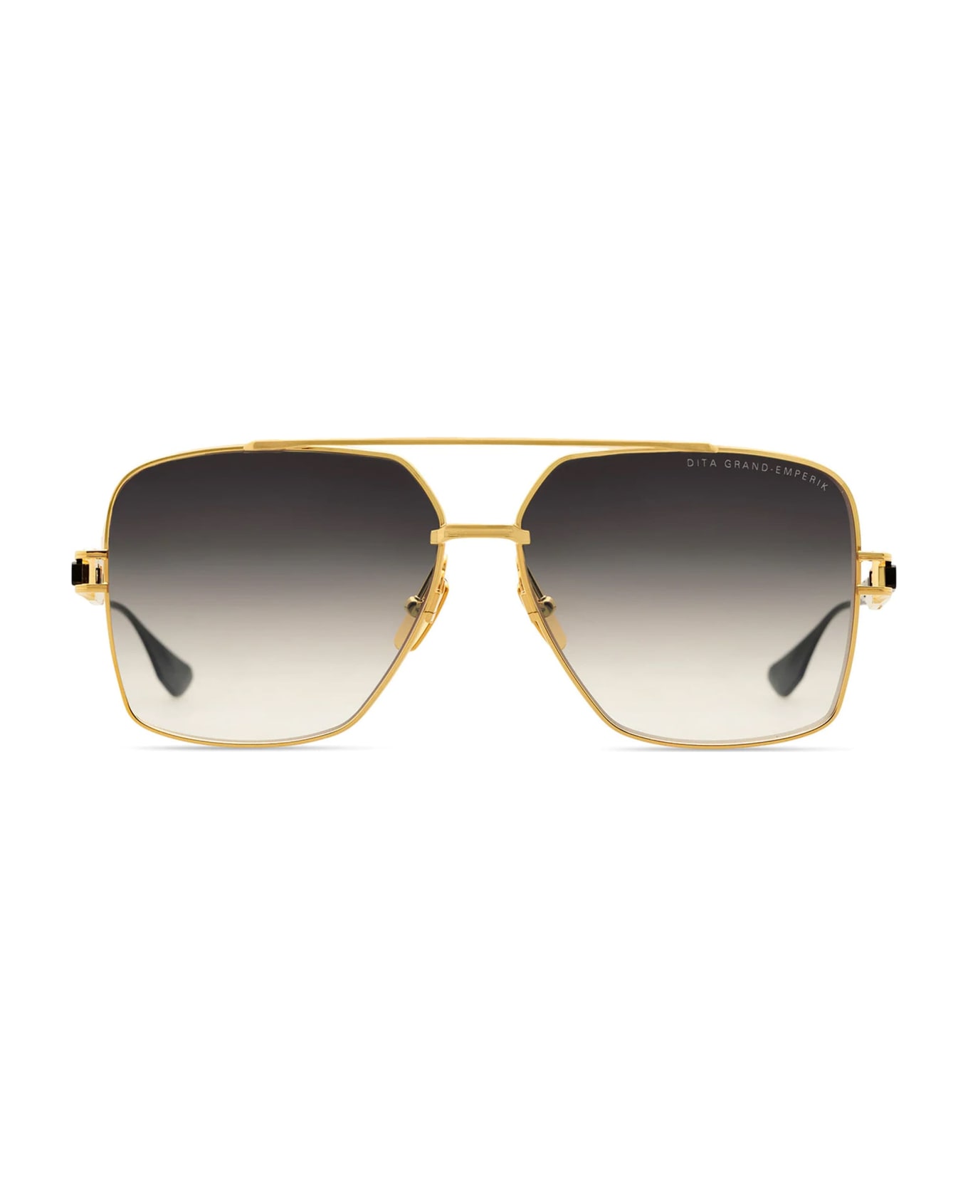 Dita Grand-emperik - Yellow Gold / Matte Black Sunglasses - Gold