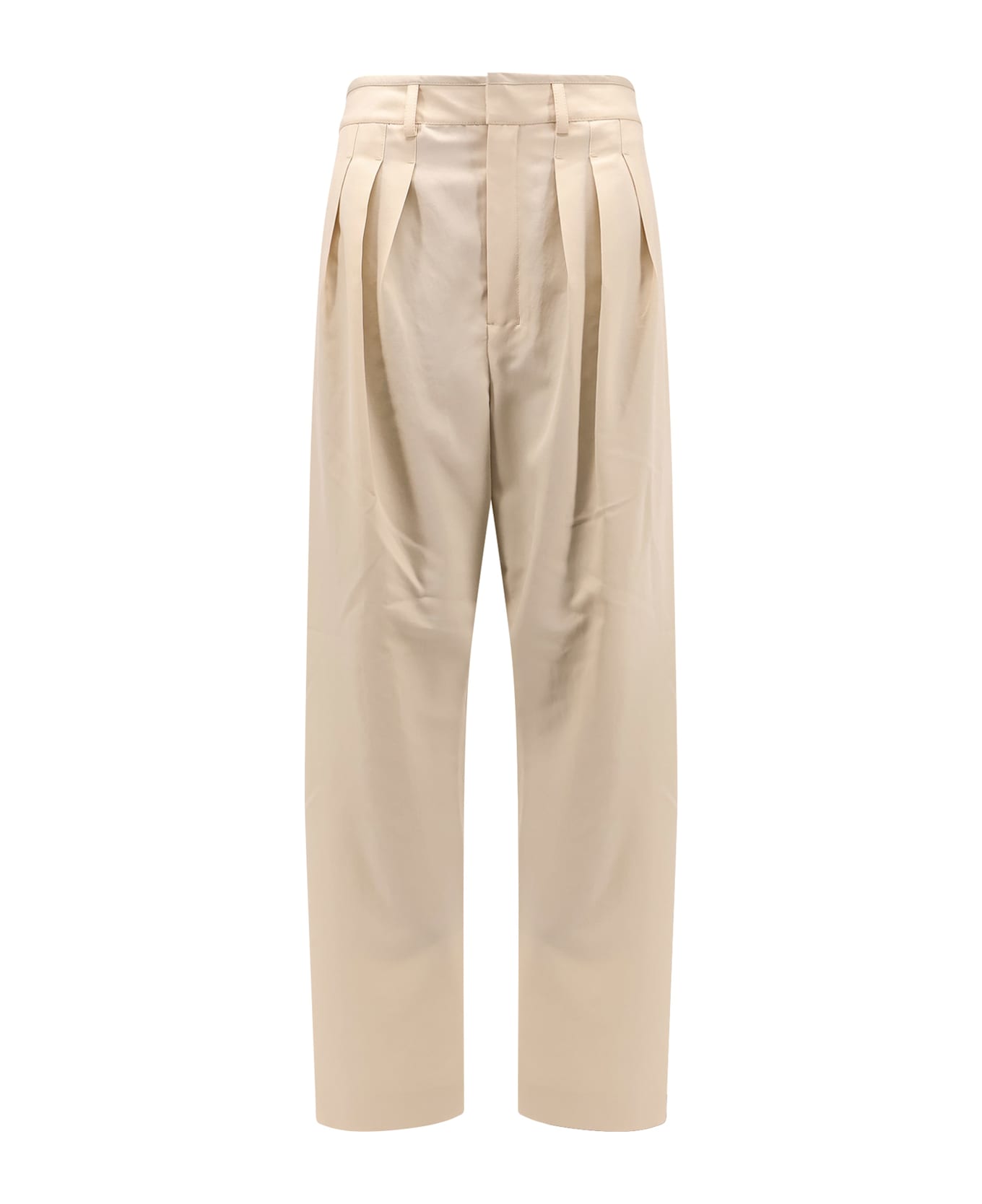 Lemaire Pleated Tailored Pants Trouser - WHITE
