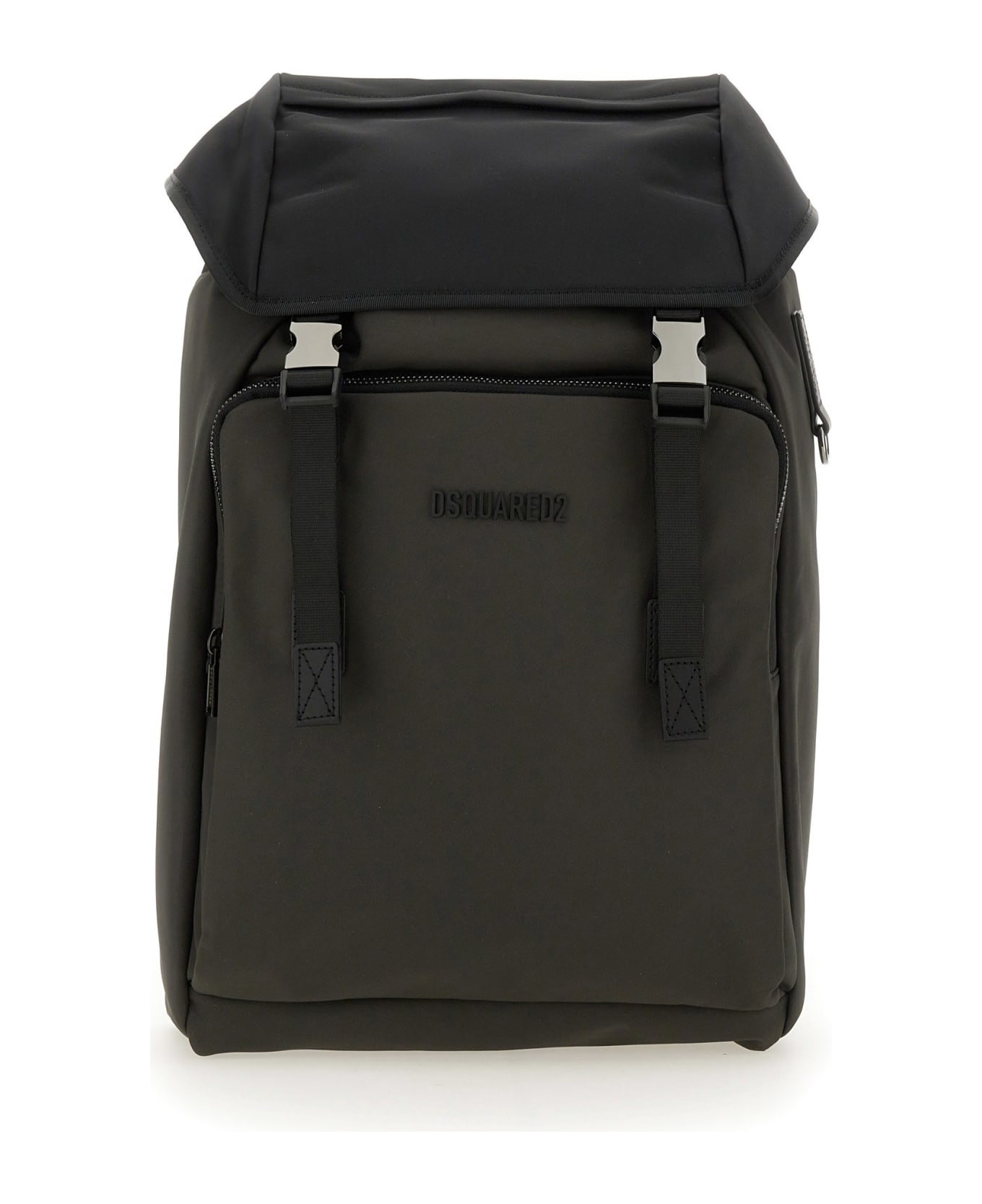 Dsquared2 Backpack With Logo - Grey