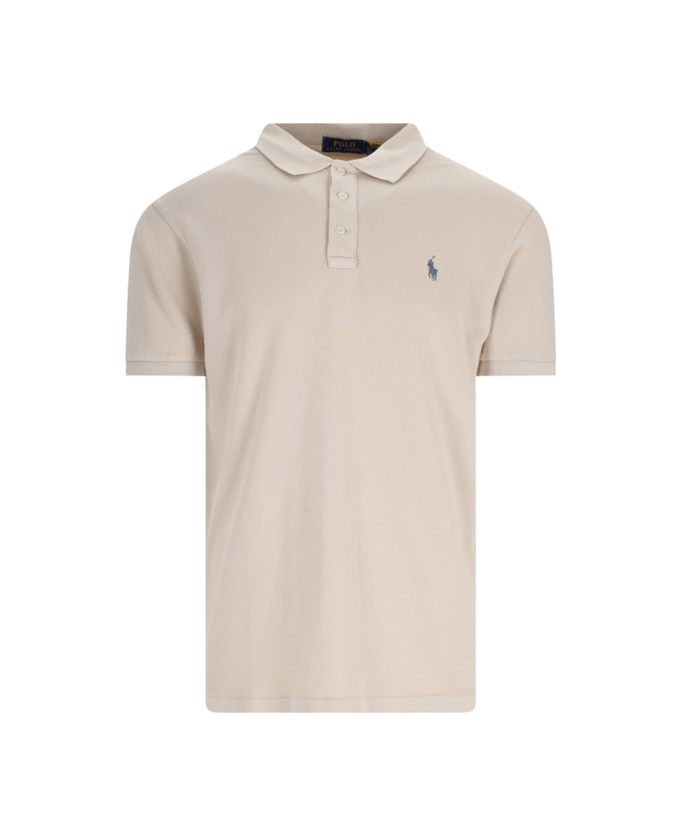 Polo Ralph Lauren Logo Polo Shirt - Beige シャツ