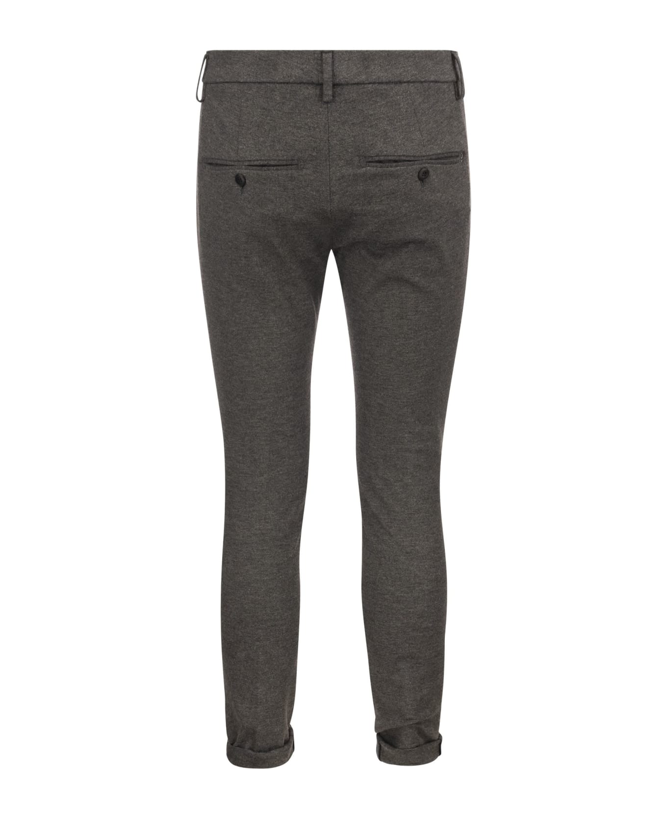 Dondup Gaubert - Slim-fit Jersey Trousers - Grey