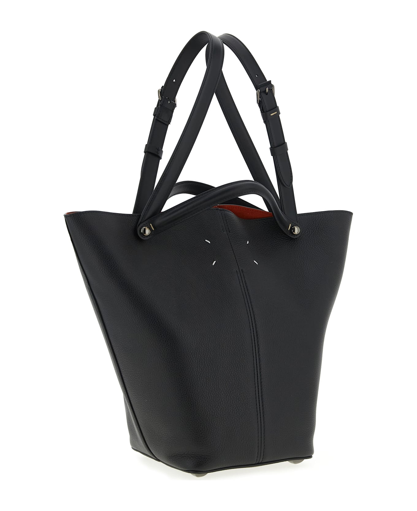 Maison Margiela 'dress-age' Medium Handbag - Black  