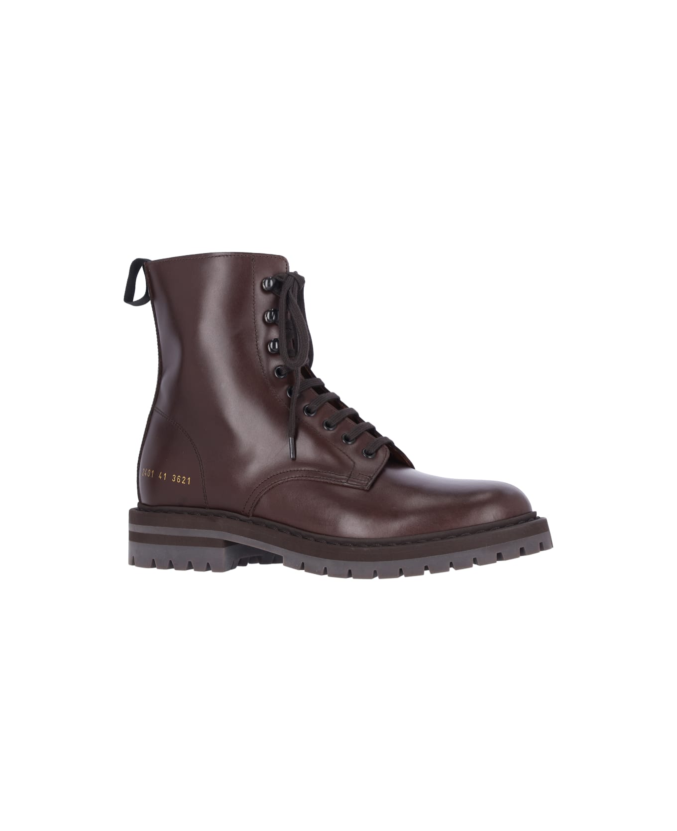 Common Projects Leather Derby Boots - Brown ブーツ