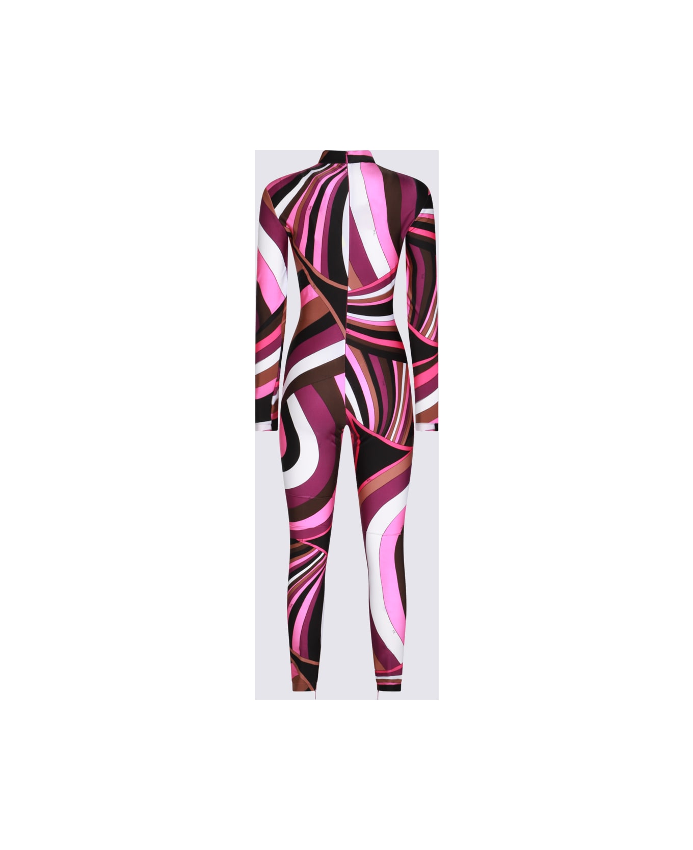 Pucci Pink Multicolor Jumpsuit - FUXIA/MARRONE