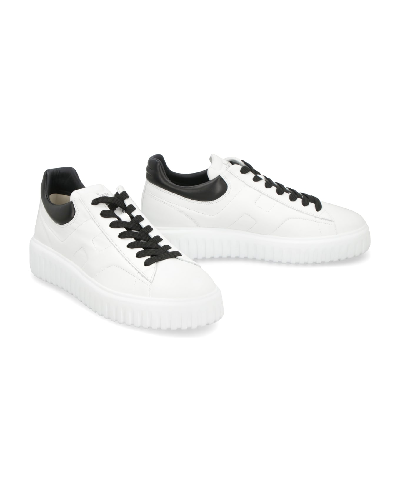 Hogan H-stripes Low-top Sneakers - White