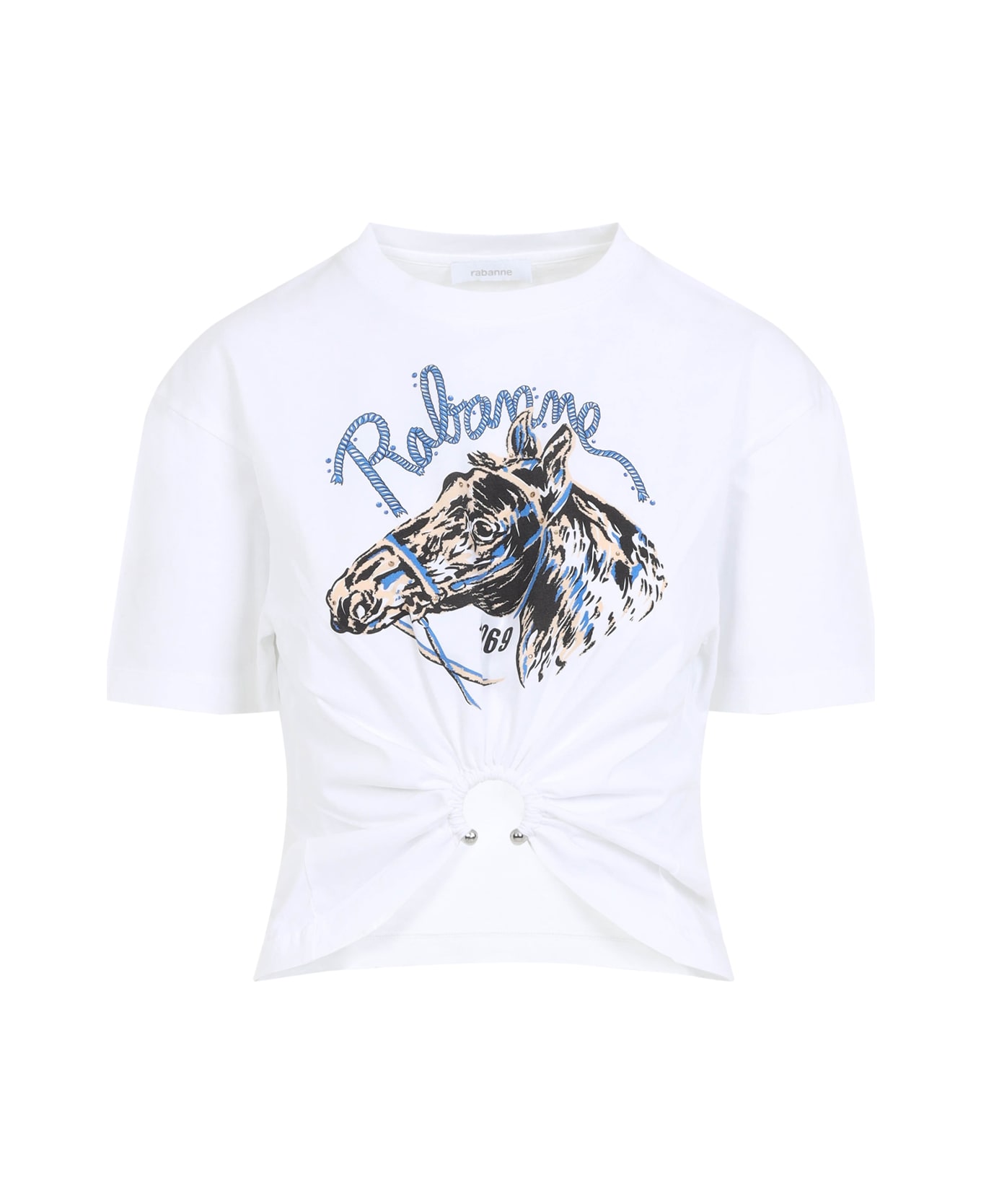 Paco Rabanne Cotton T-shirt - White
