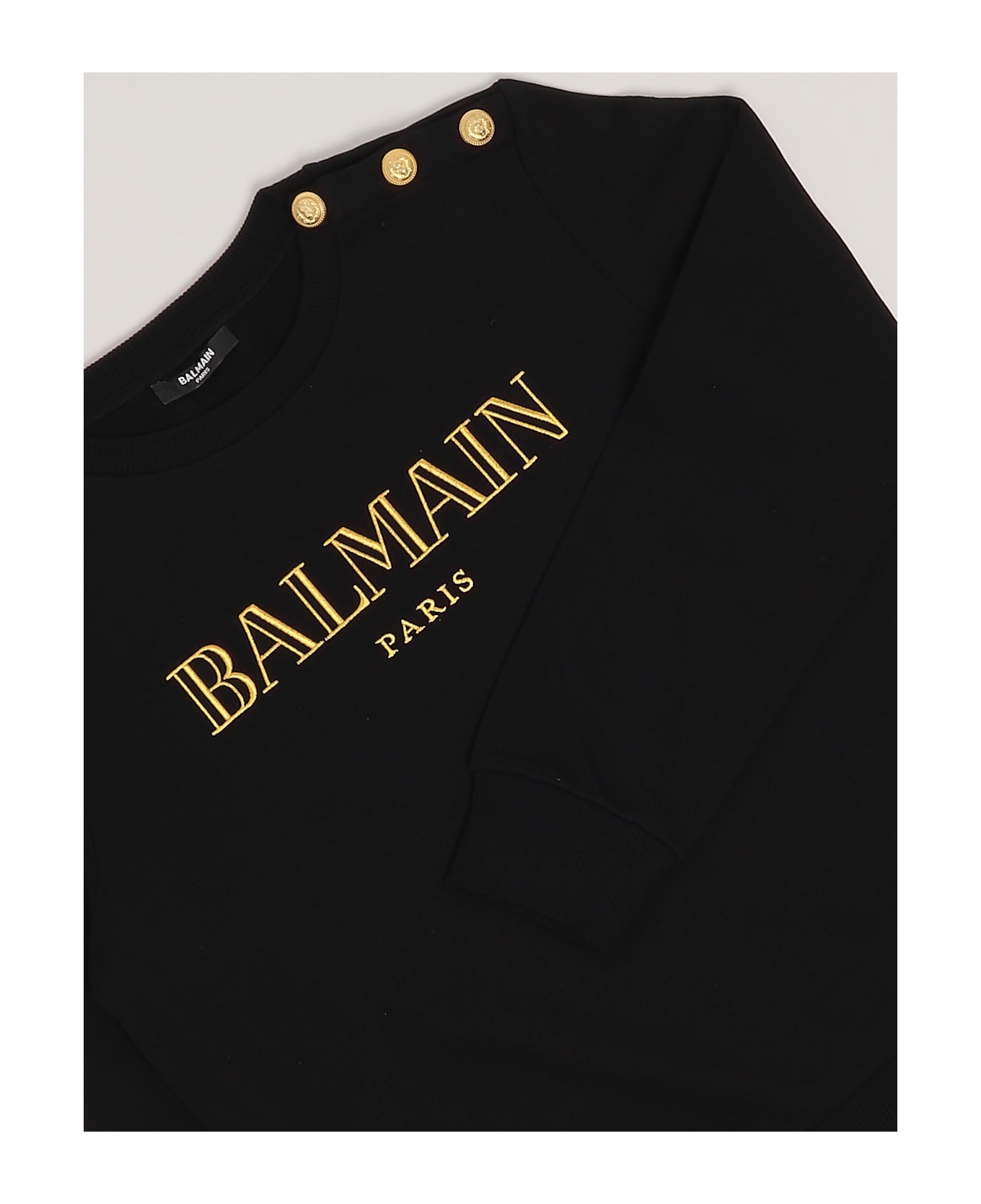 Balmain Crewneck Sweatshirt - NERO
