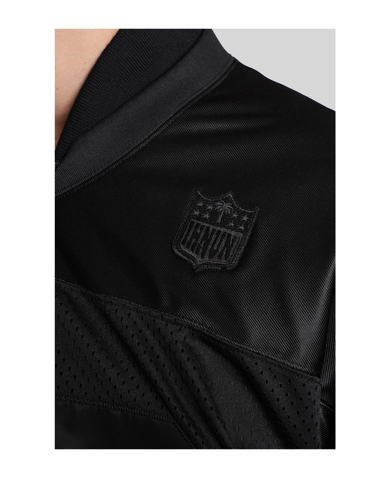 ih nom uh nit Bomber Jacket In Black Polyamide - black