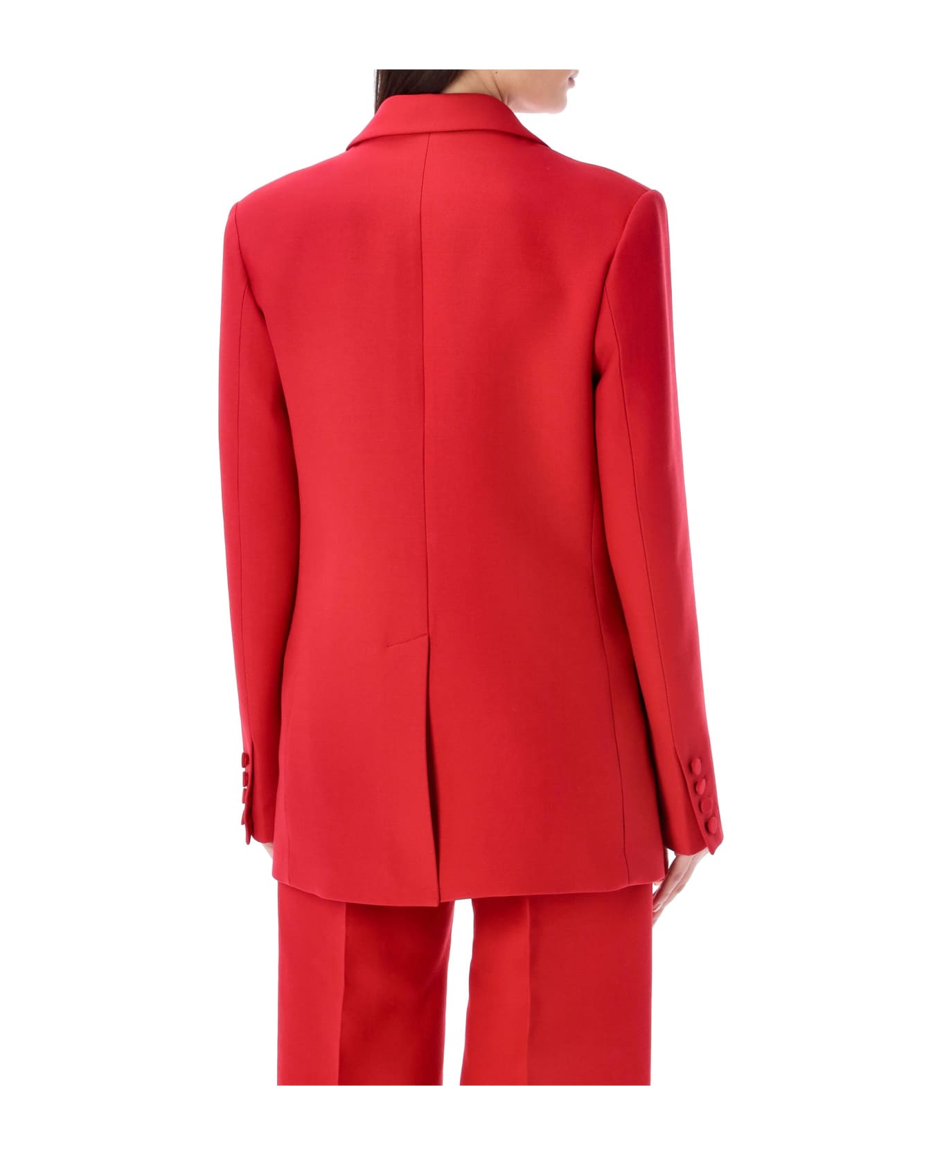 Valentino Garavani Crepe Couture Blazer - RED