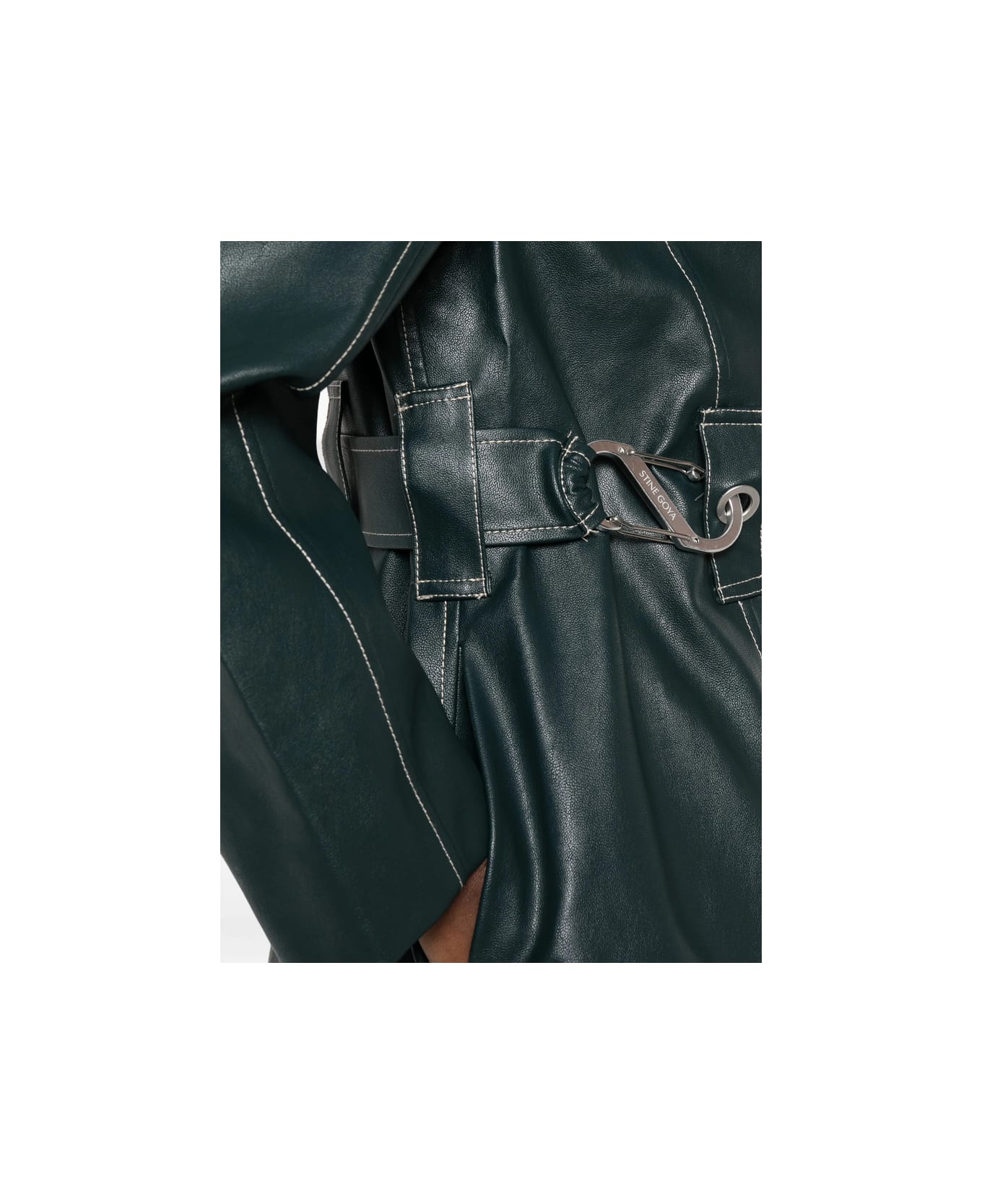 Stine Goya Coat - GREEN レインコート