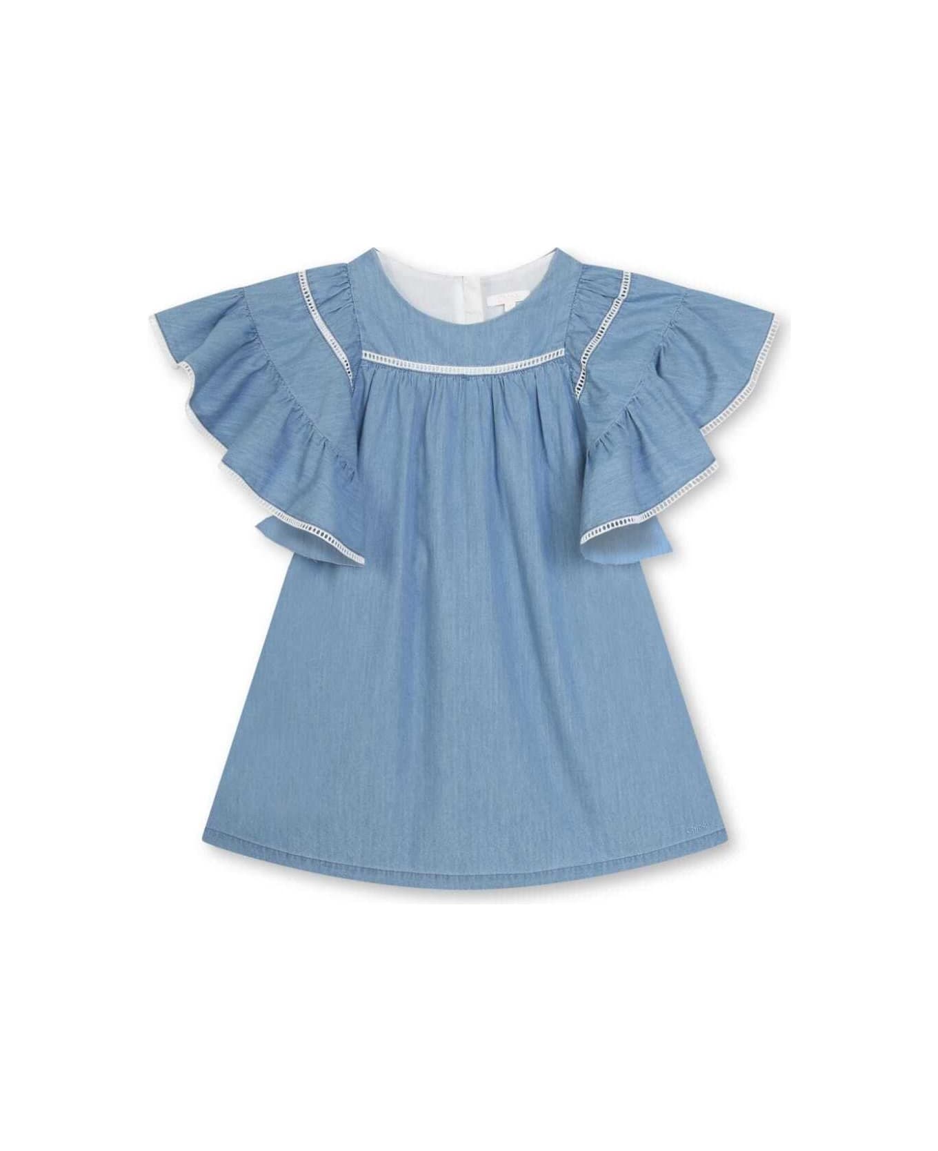 Chloé C20070z10 - Blue ワンピース＆ドレス