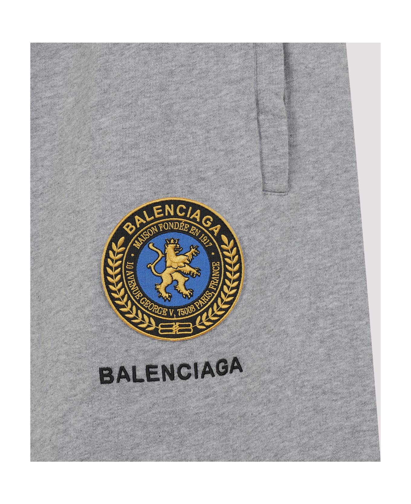 Balenciaga Oversize Track Pants - Heather Grey