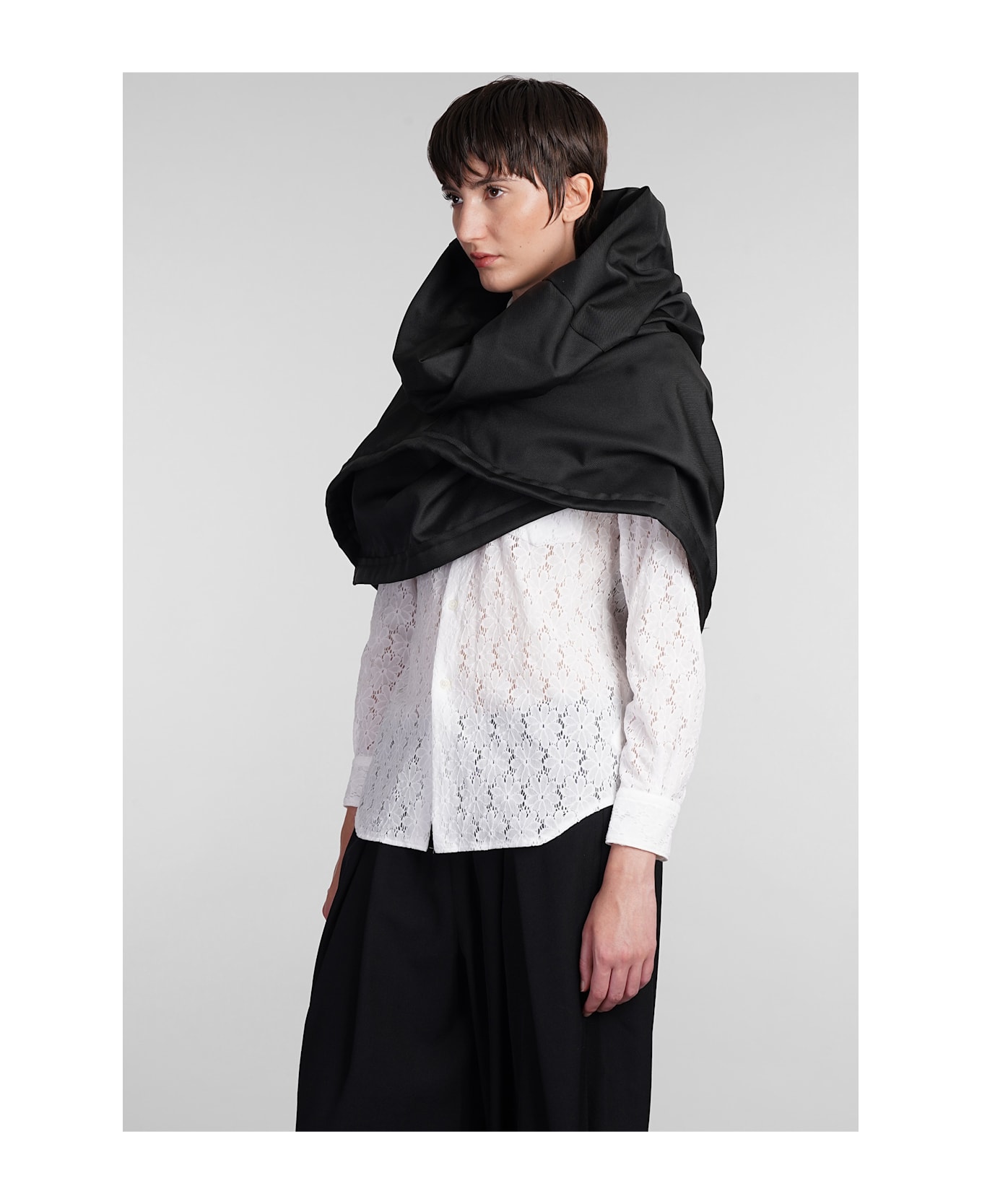 Comme des Garçons Shrug In Black Polyester - black