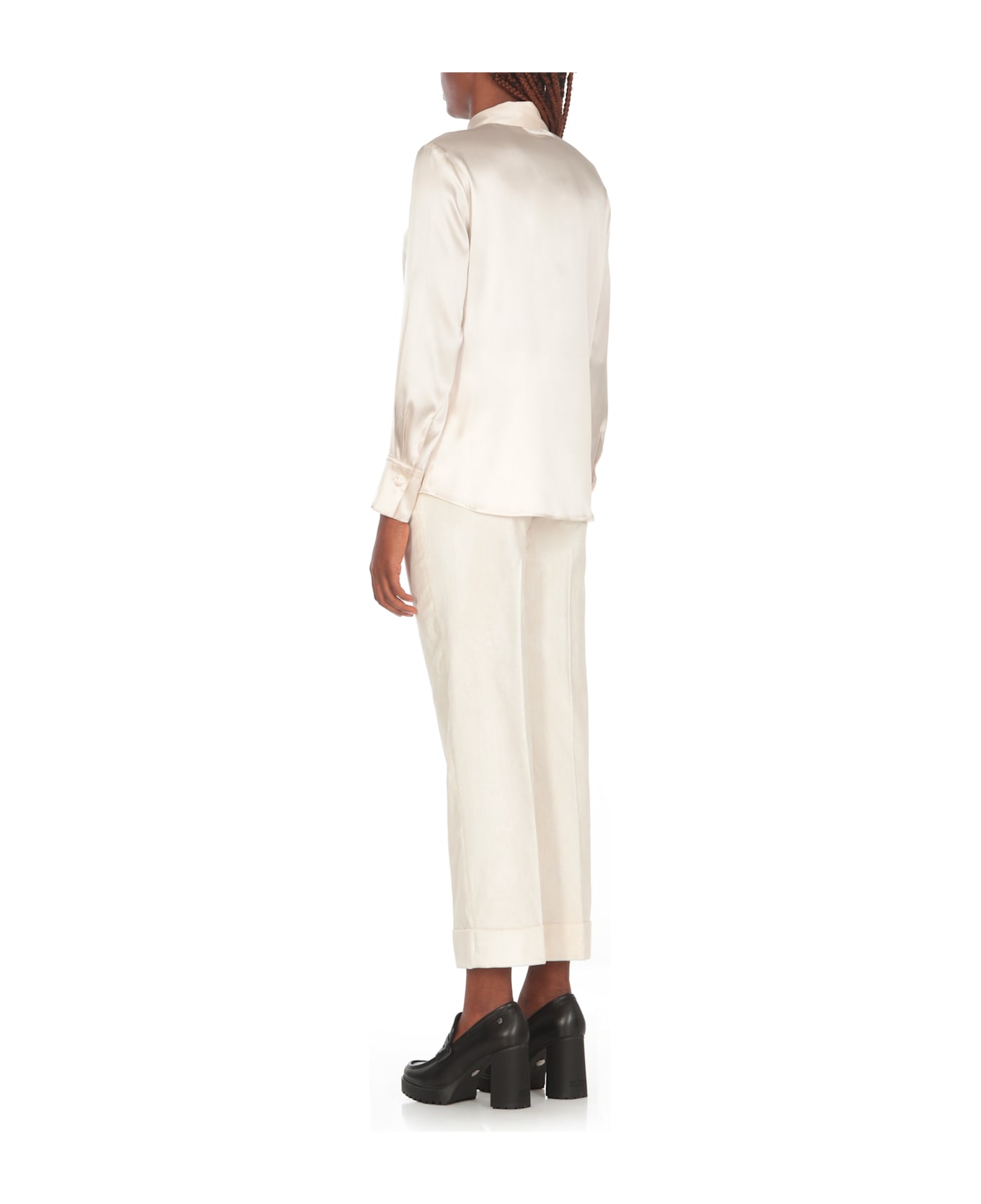 Peserico Silk Shirt - White