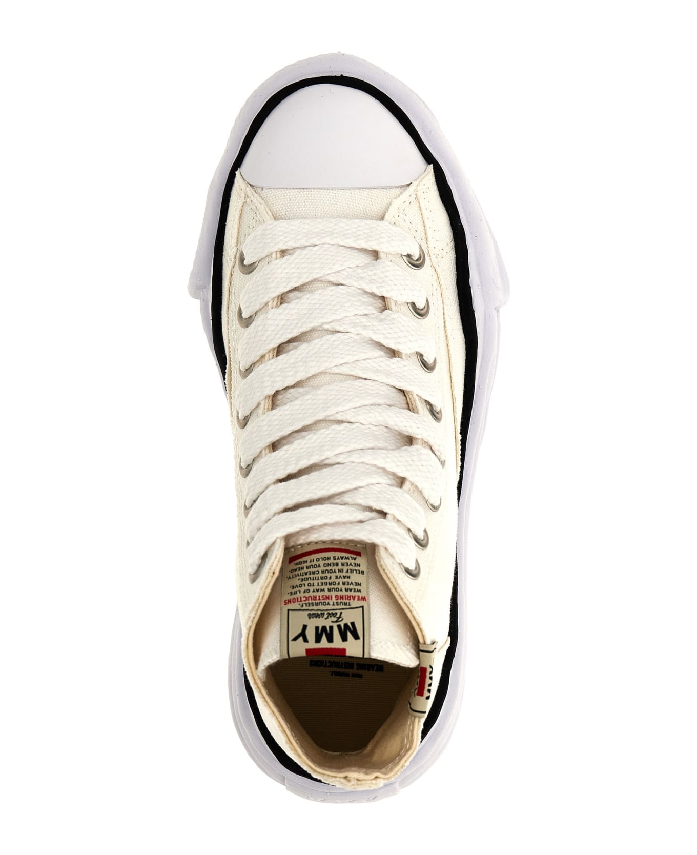 Mihara Yasuhiro 
peterson High
 Sneakers - WHITE