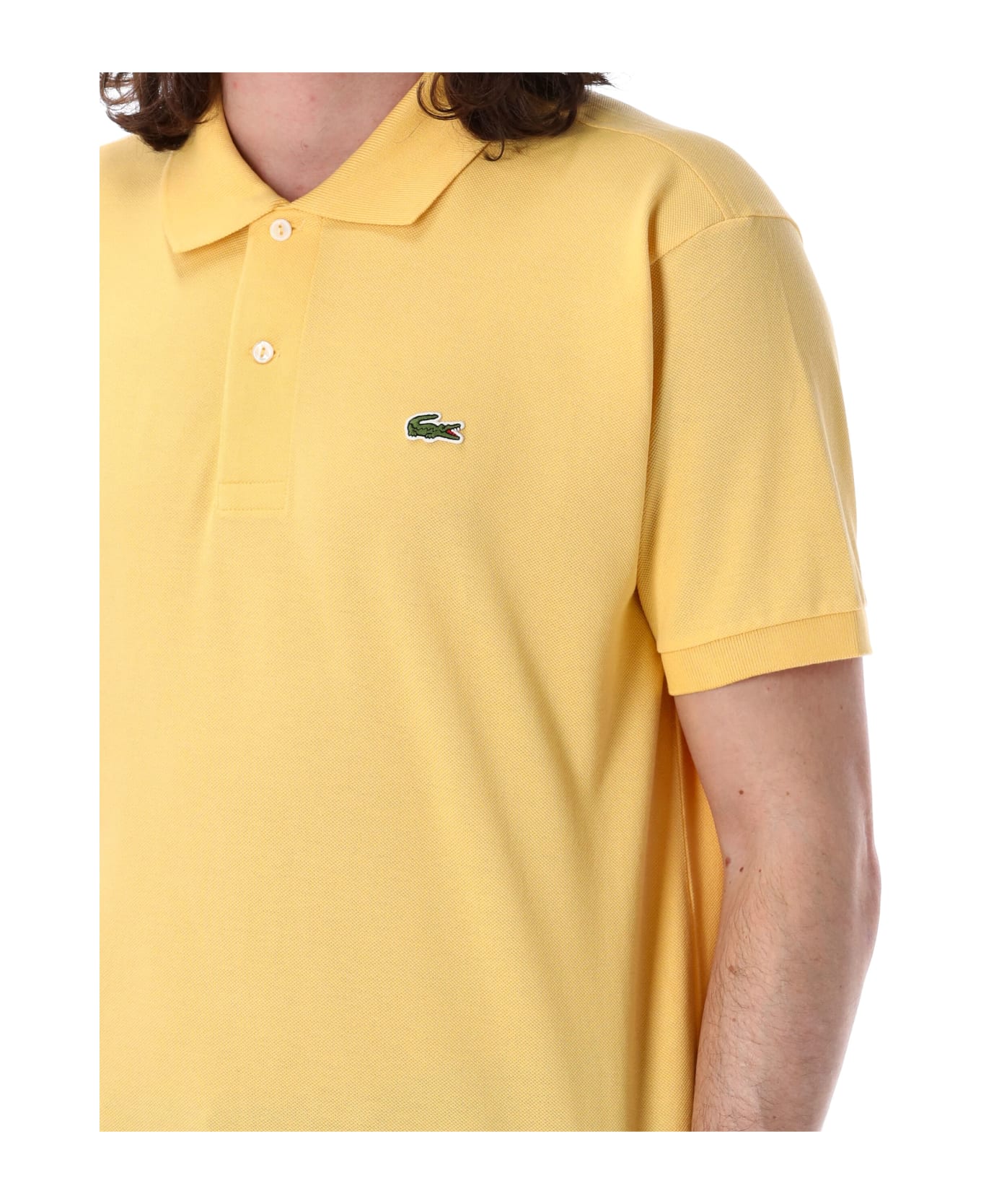 Lacoste Classic Fit Polo Shirt - YELLOW