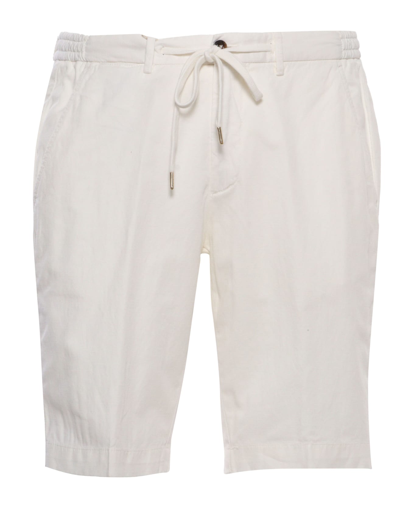Briglia 1949 White Bermuda Shorts - WHITE ショートパンツ