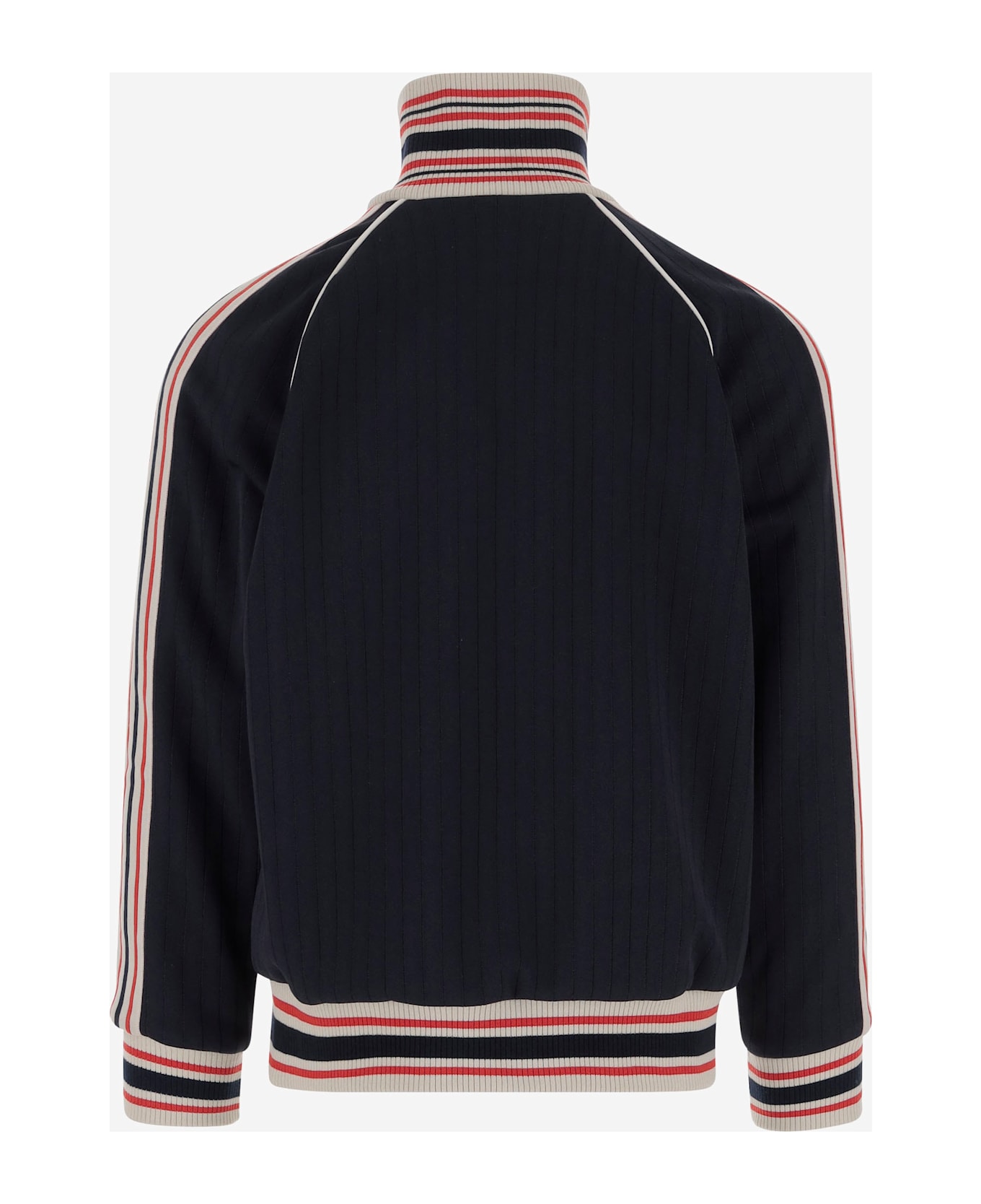 Golden Goose Nylon Sweatshirt With Logo - Blue