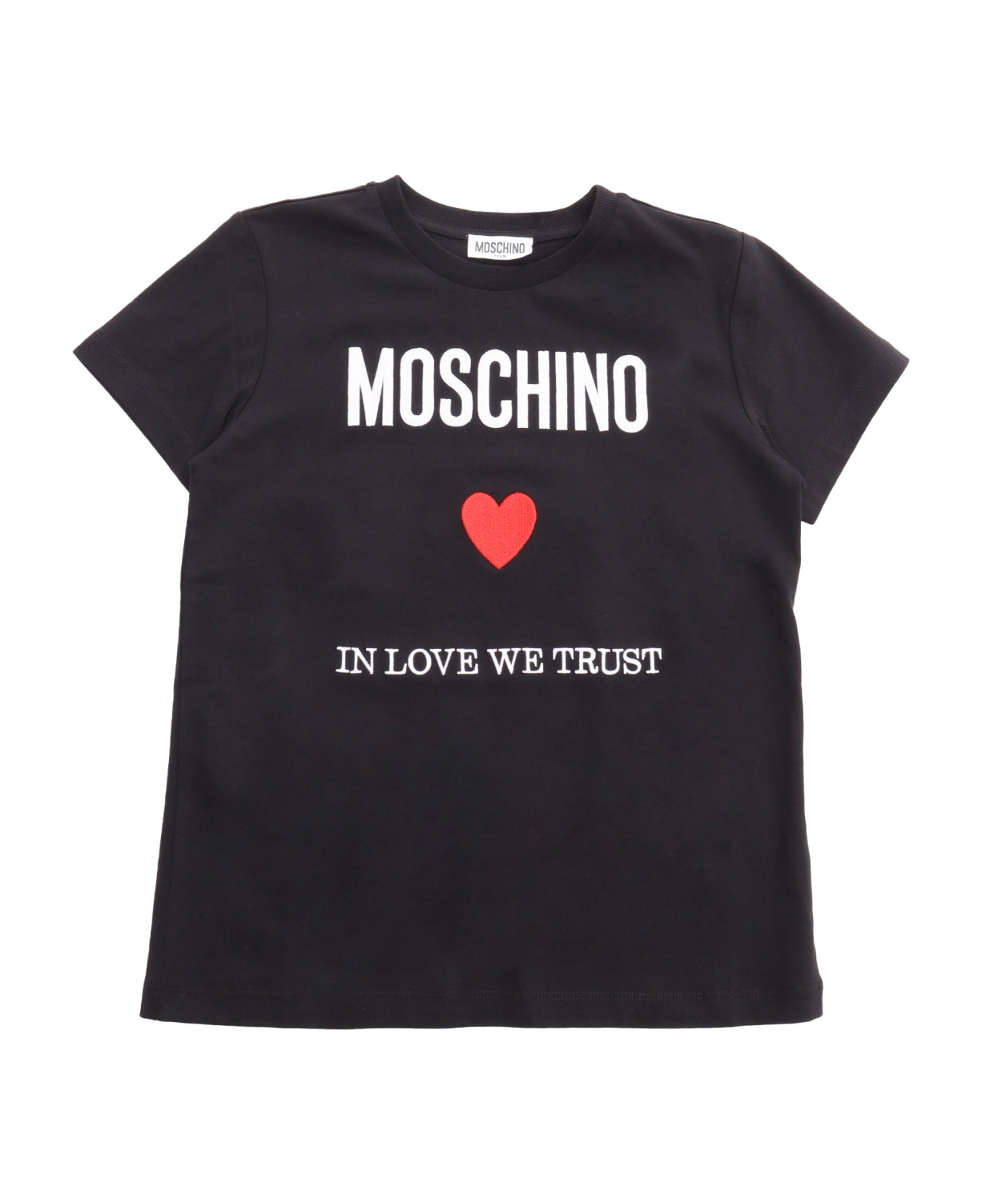 Moschino Black T-shirt - BLACK