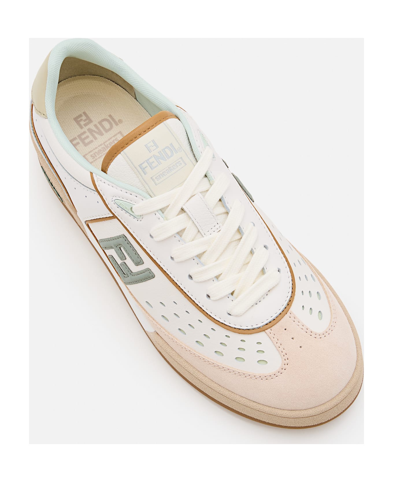 Fendi Ff Sneakers - White