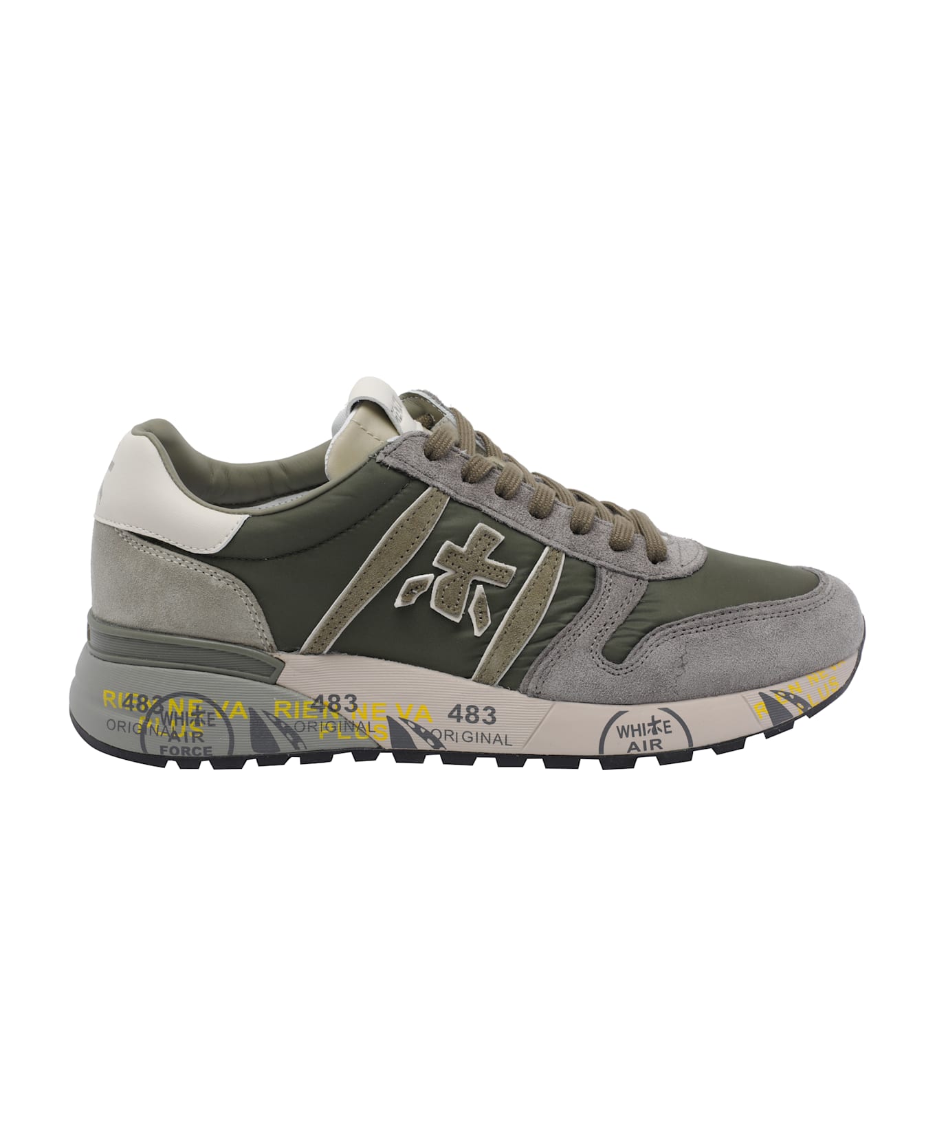 Premiata Lander Sneakers - Green