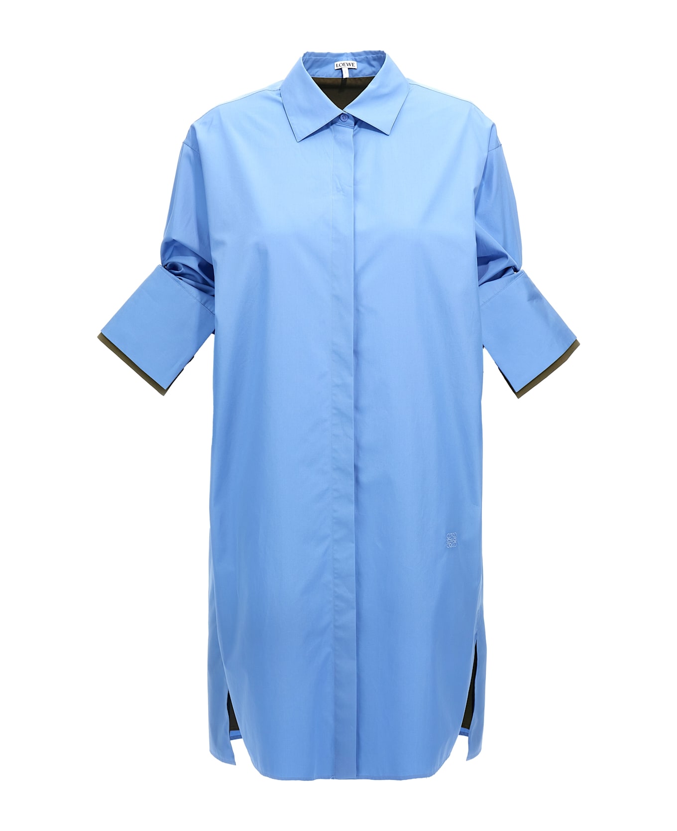 Loewe Chemisier Dress - Light Blue