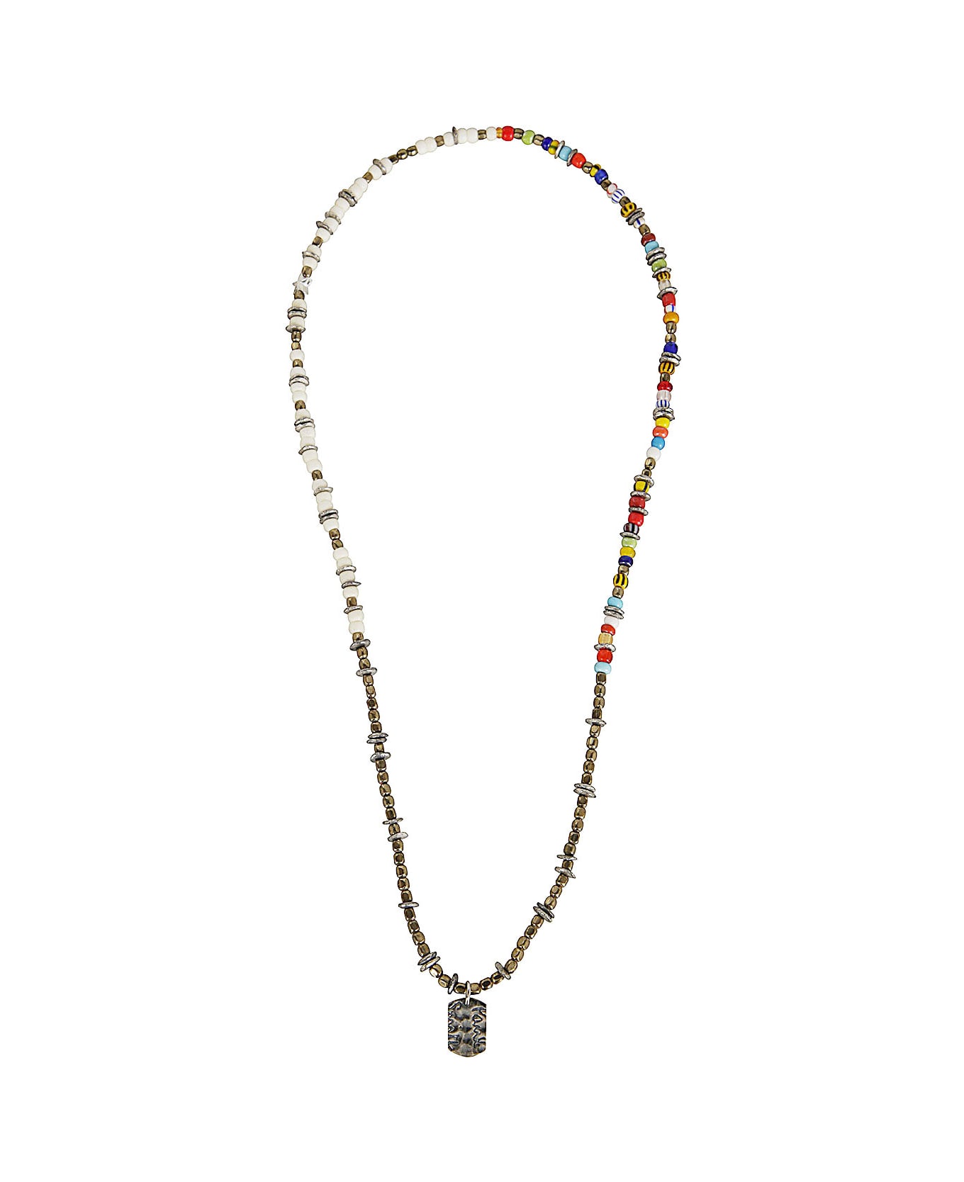 Paul Smith Men Necklace Mixed Bead - Multicolour