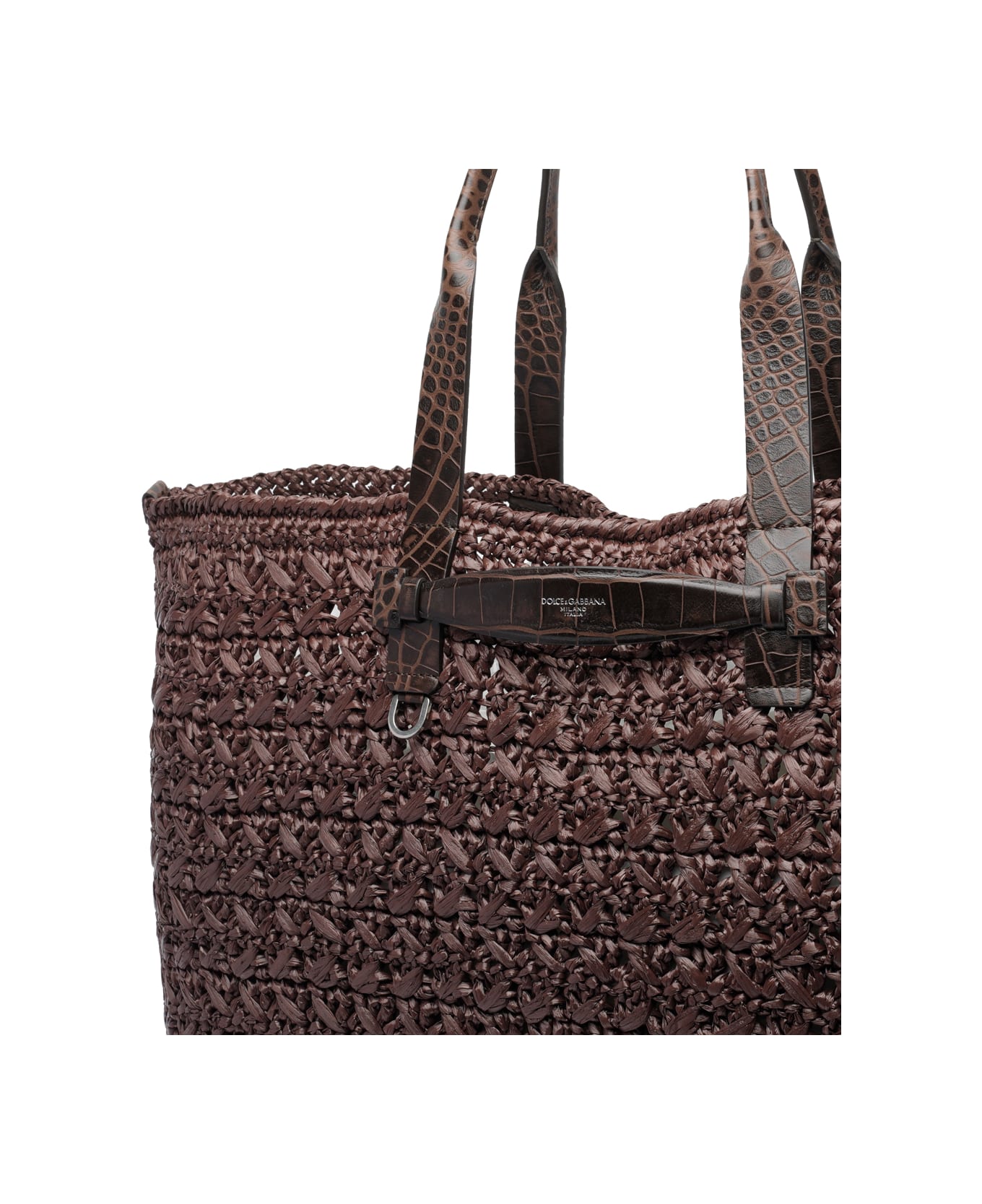 Dolce 
Gabbana Crochet Shopping Bag - MOROEBANO