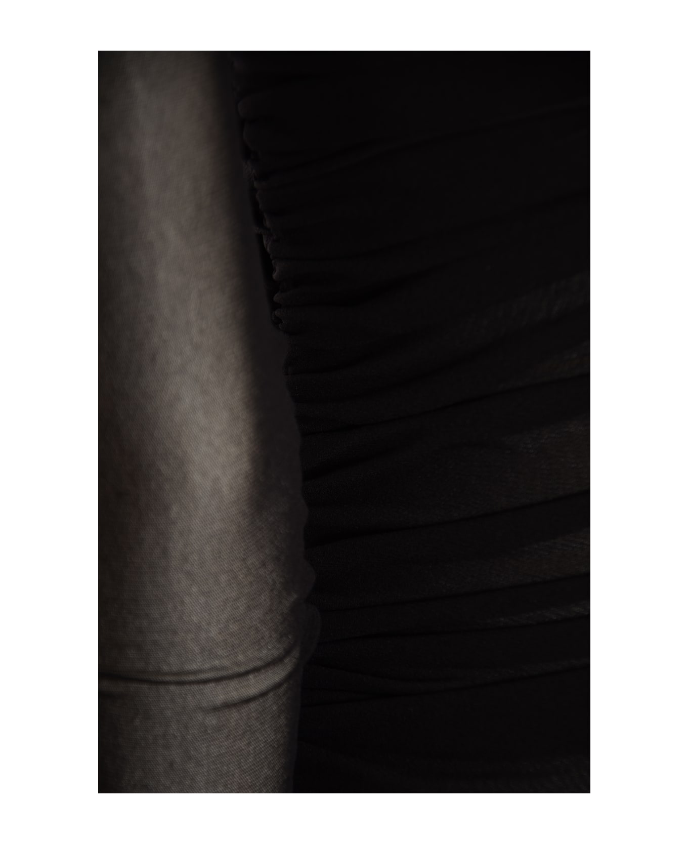 Philosophy di Lorenzo Serafini Cut-out Detail Wrap Short Dress - Black ワンピース＆ドレス