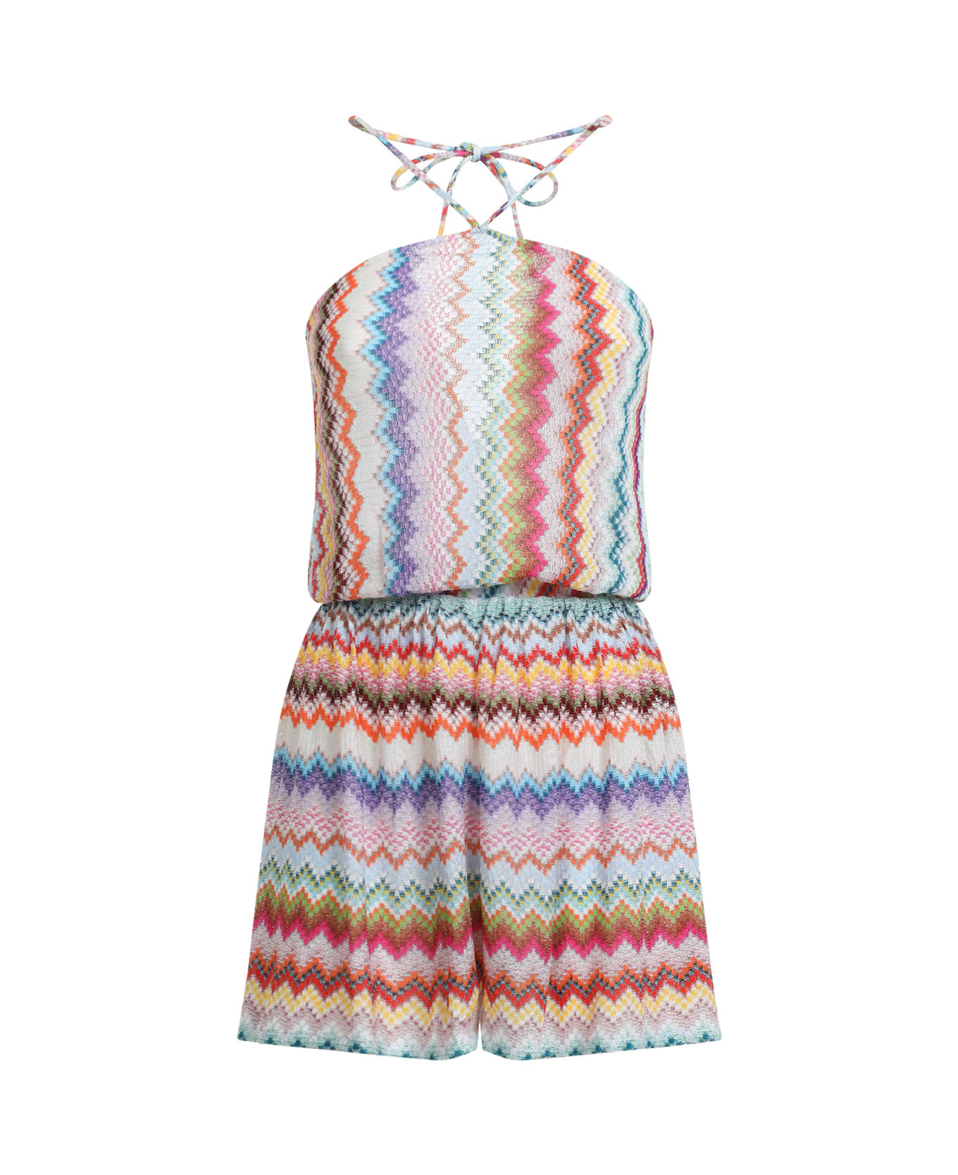 Missoni Viscose Short Jumpsuit - Wv Multicolor