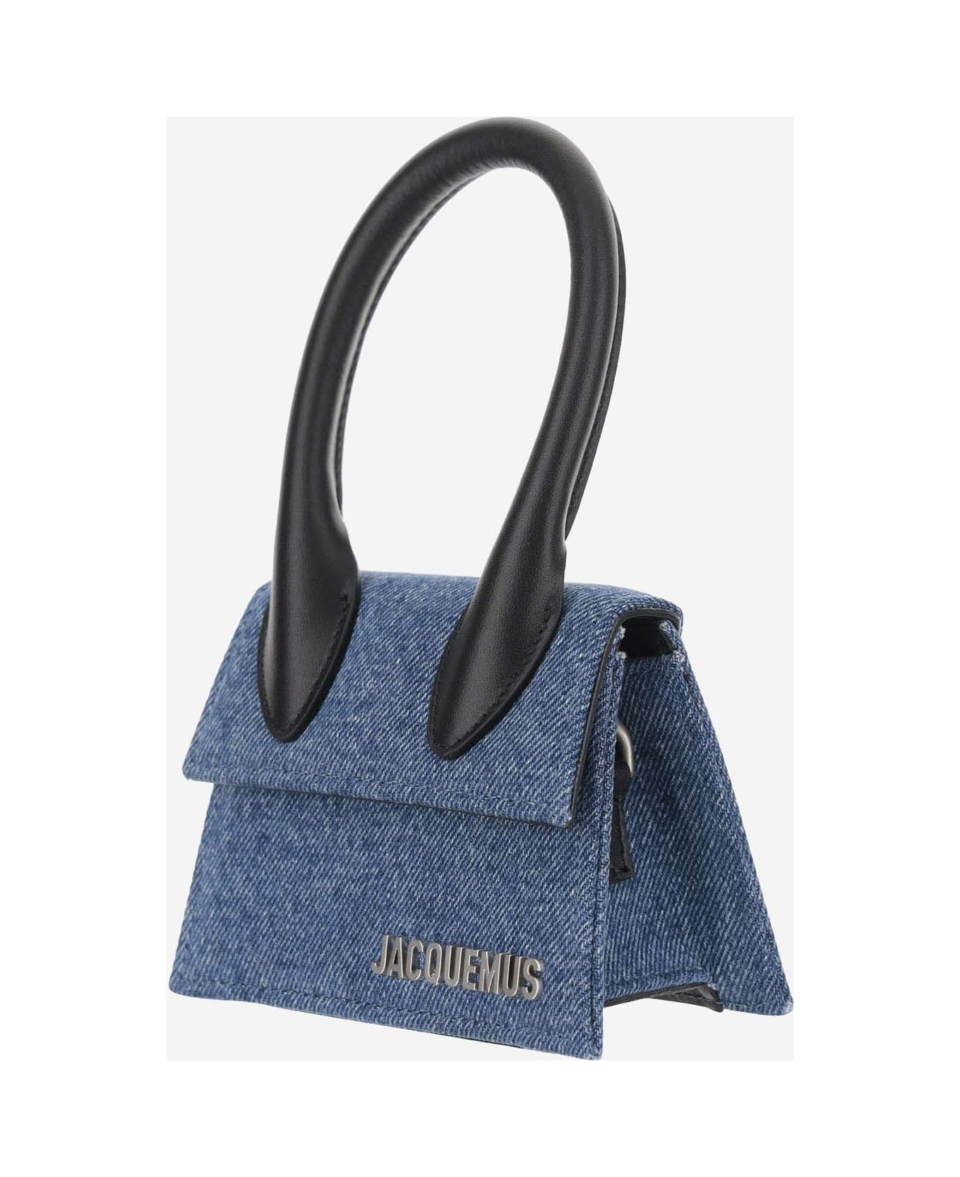 Jacquemus Chiquito Homme Denim Mini Bag - Blue トートバッグ
