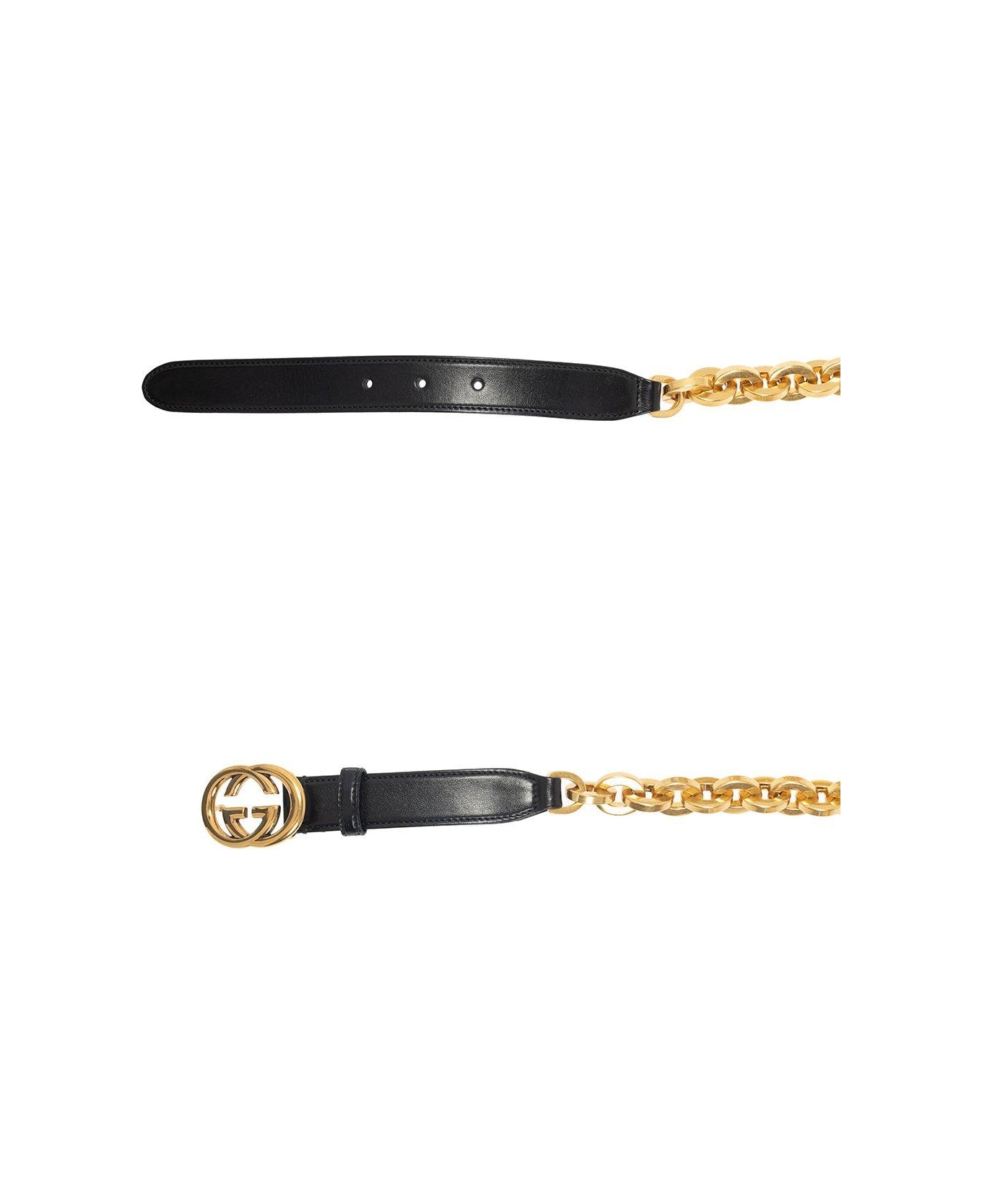 Gucci Logo Plaque Chain-link Waist Belt - 1173