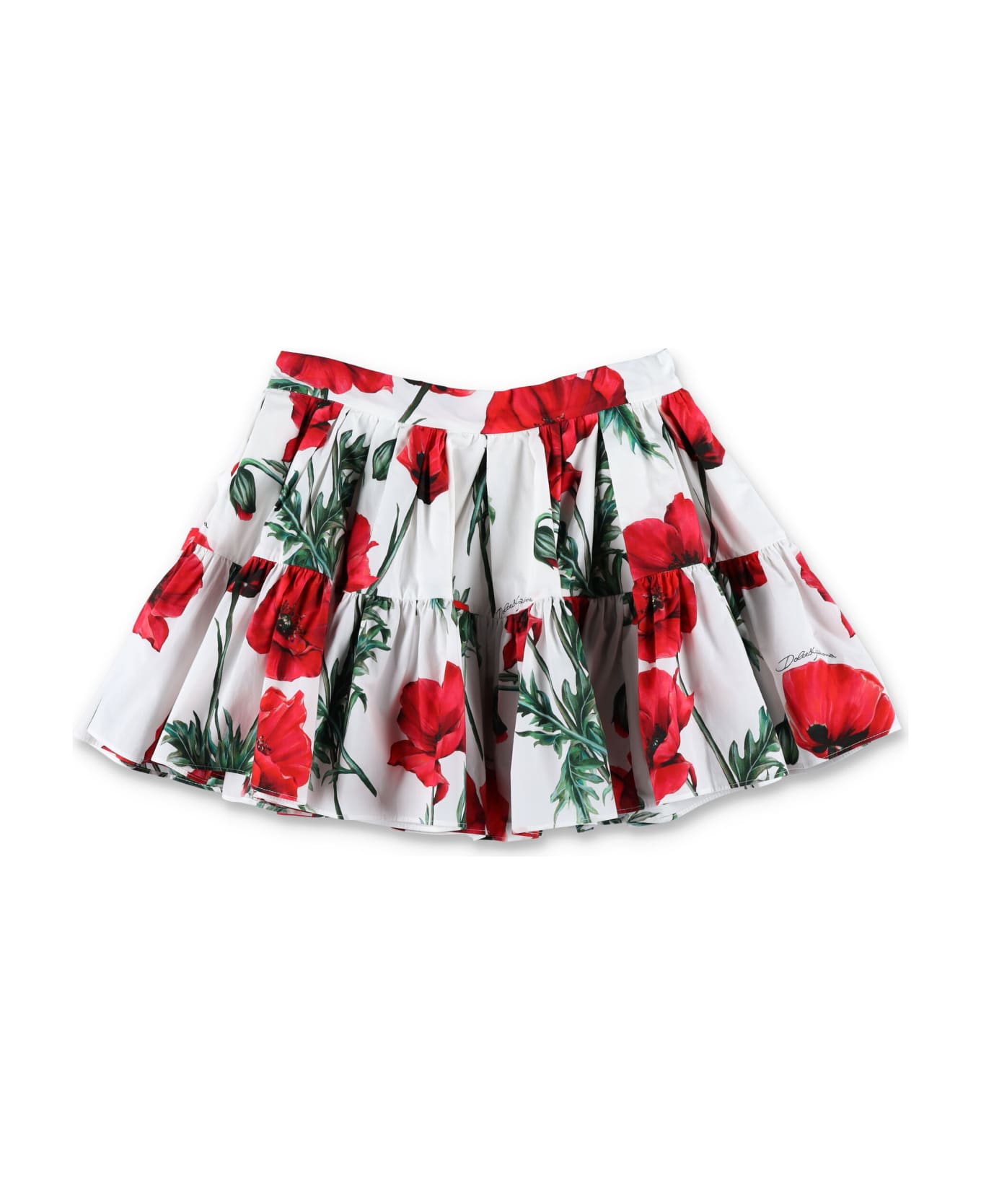Dolce & Gabbana Poppies Skirt - PAPAVERI