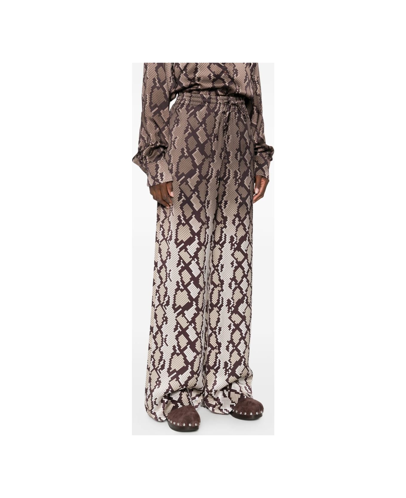 Stella McCartney Printed Pajama Trousers - Ivory