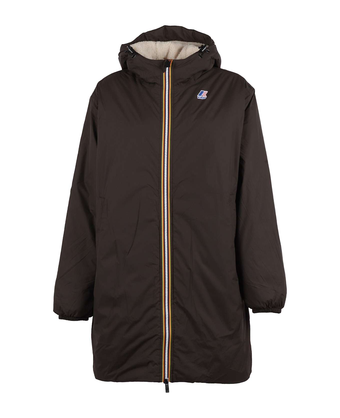 K-Way Le Vrai 4.0 Eiffel East Orsett Down Jacket - BLACK