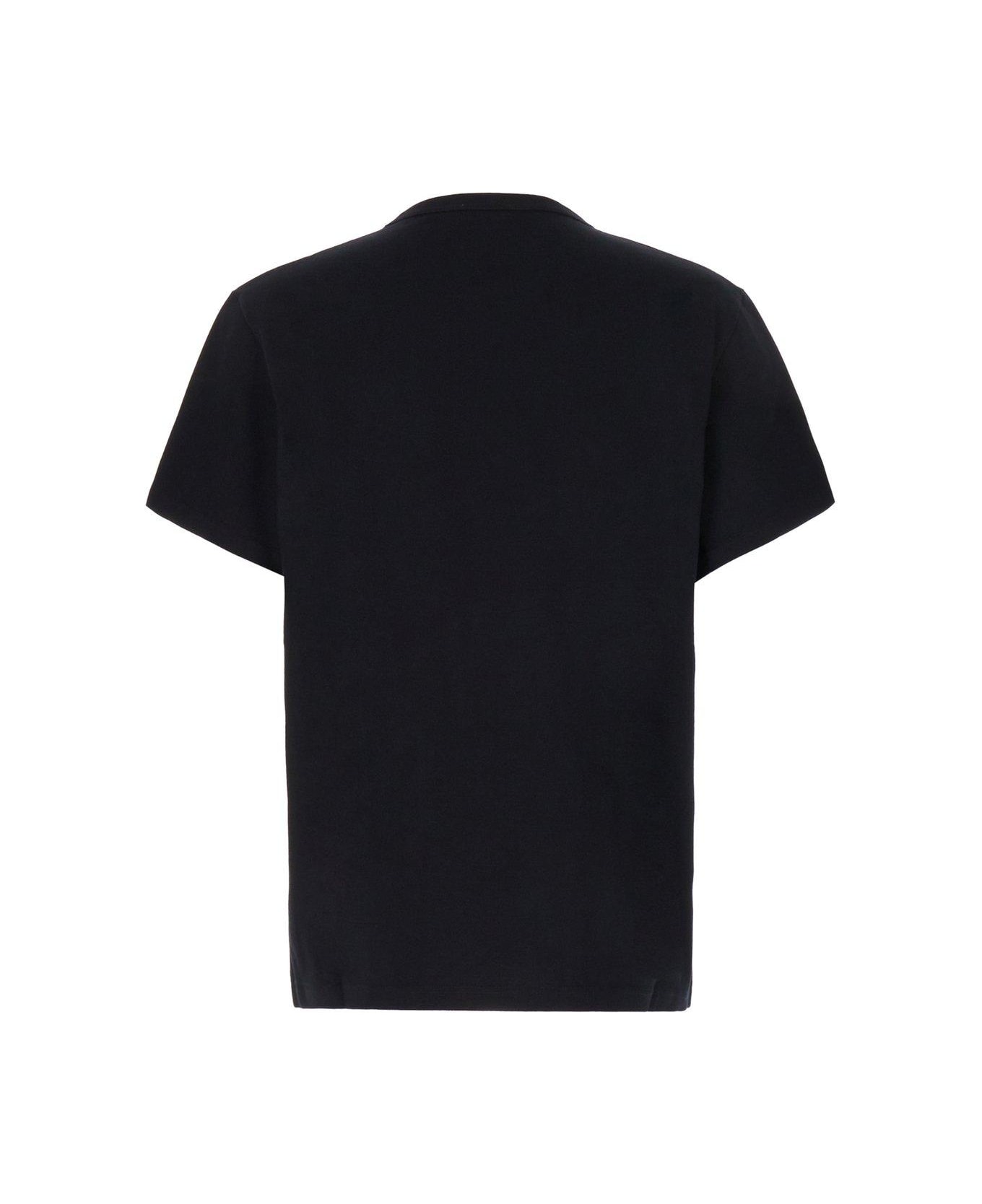 Alexander McQueen Skull Embellished Crewneck T-shirt - Black