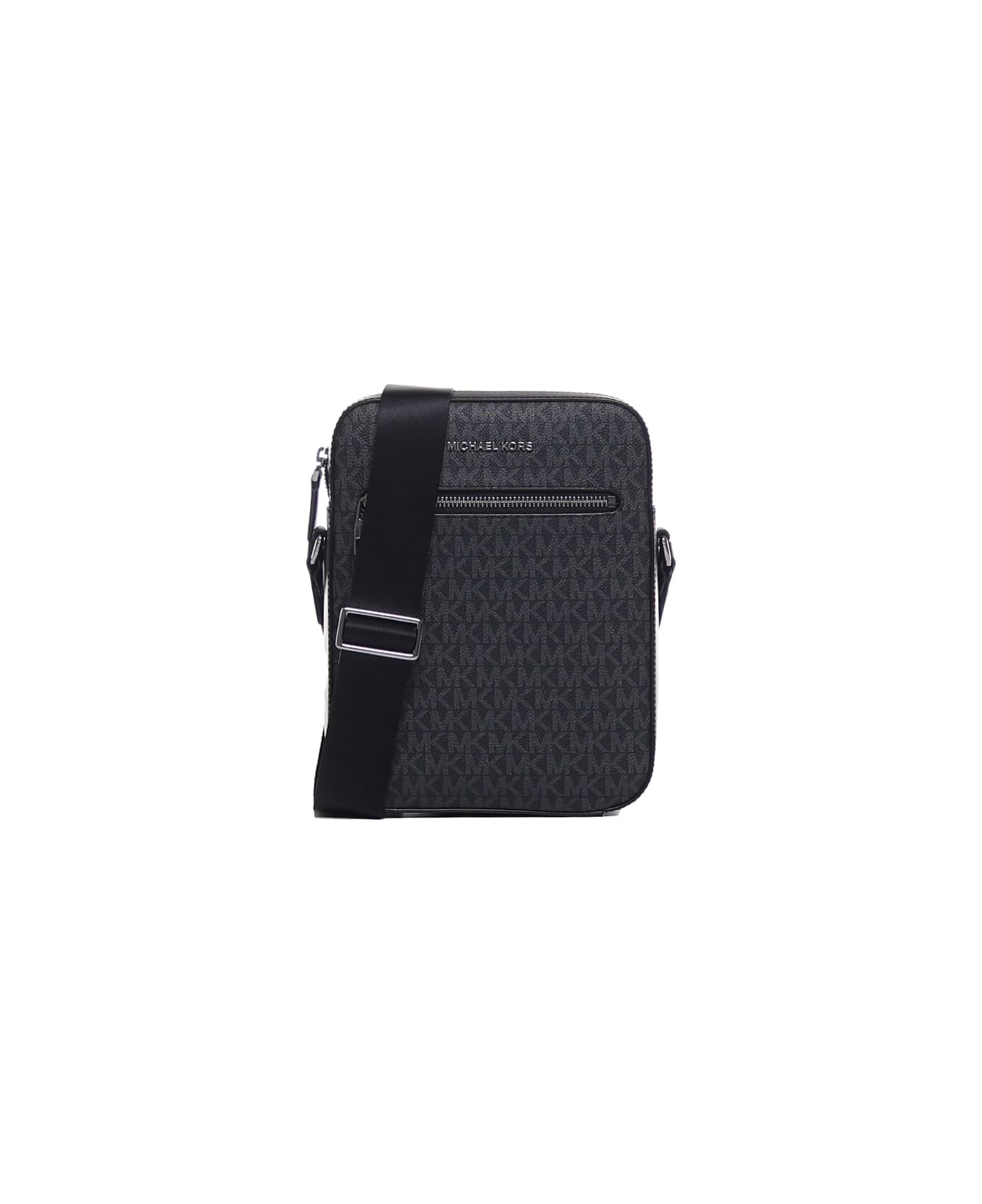 MICHAEL Michael Kors Shoulder Bag With Varick Logo - Black ショルダーバッグ