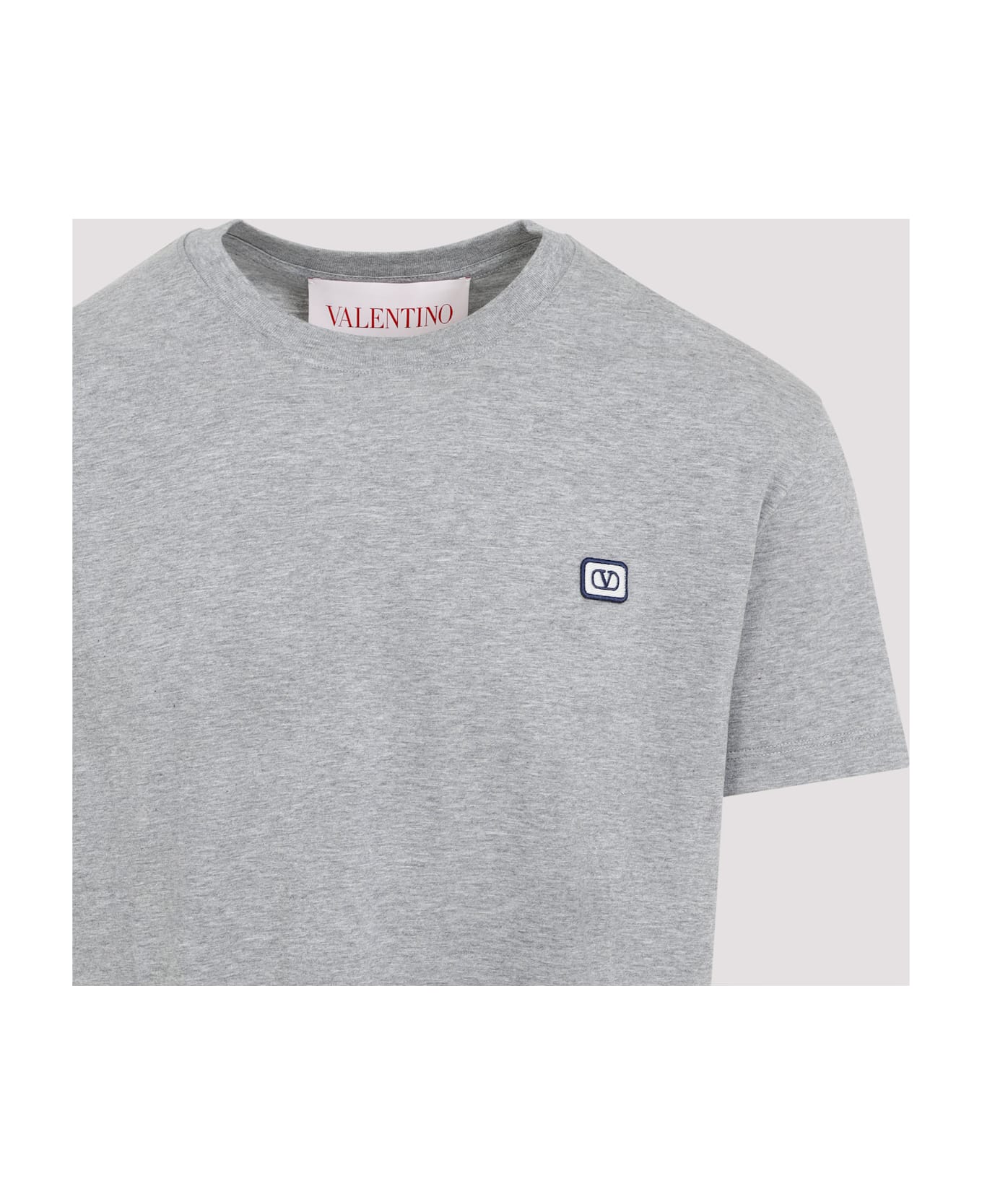 Valentino Cotton T-shirt - Grigio Melange