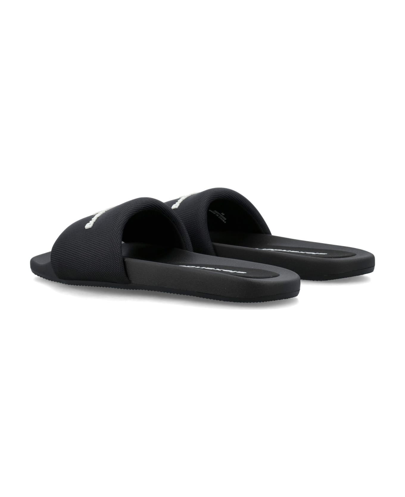 Alexander Wang Nylon Slides - black