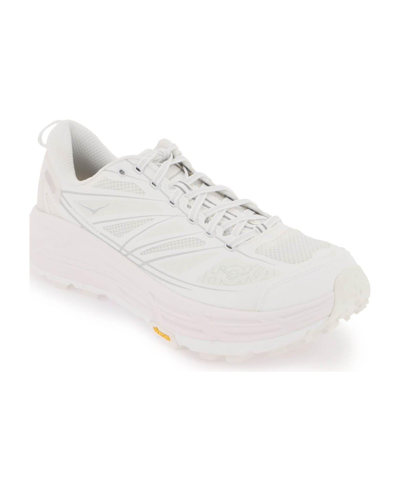 Hoka 'mafate Speed 2' Sneakers - WHITE LUNAR ROCK (White)