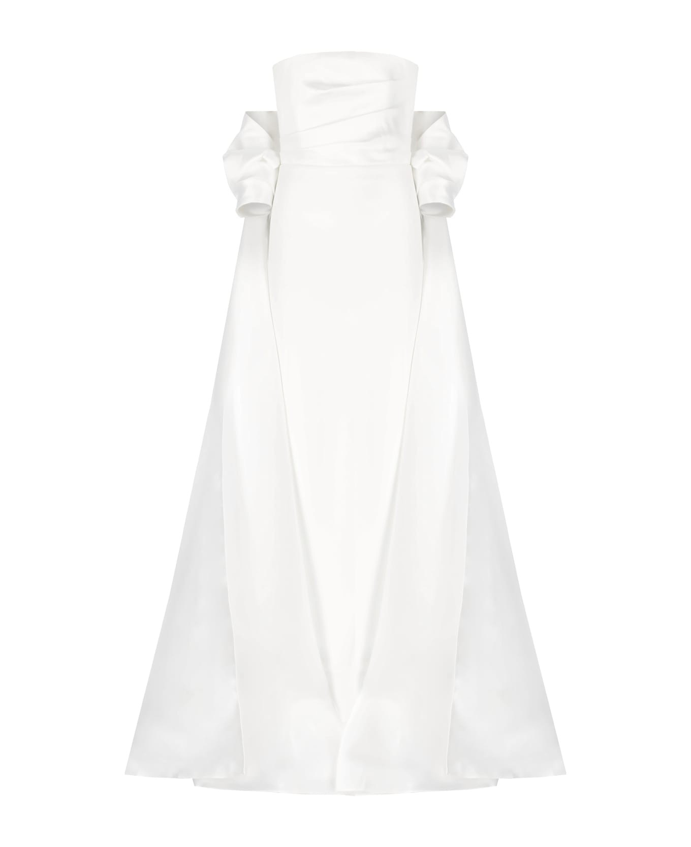 Solace London Vera Maxi Dress - White