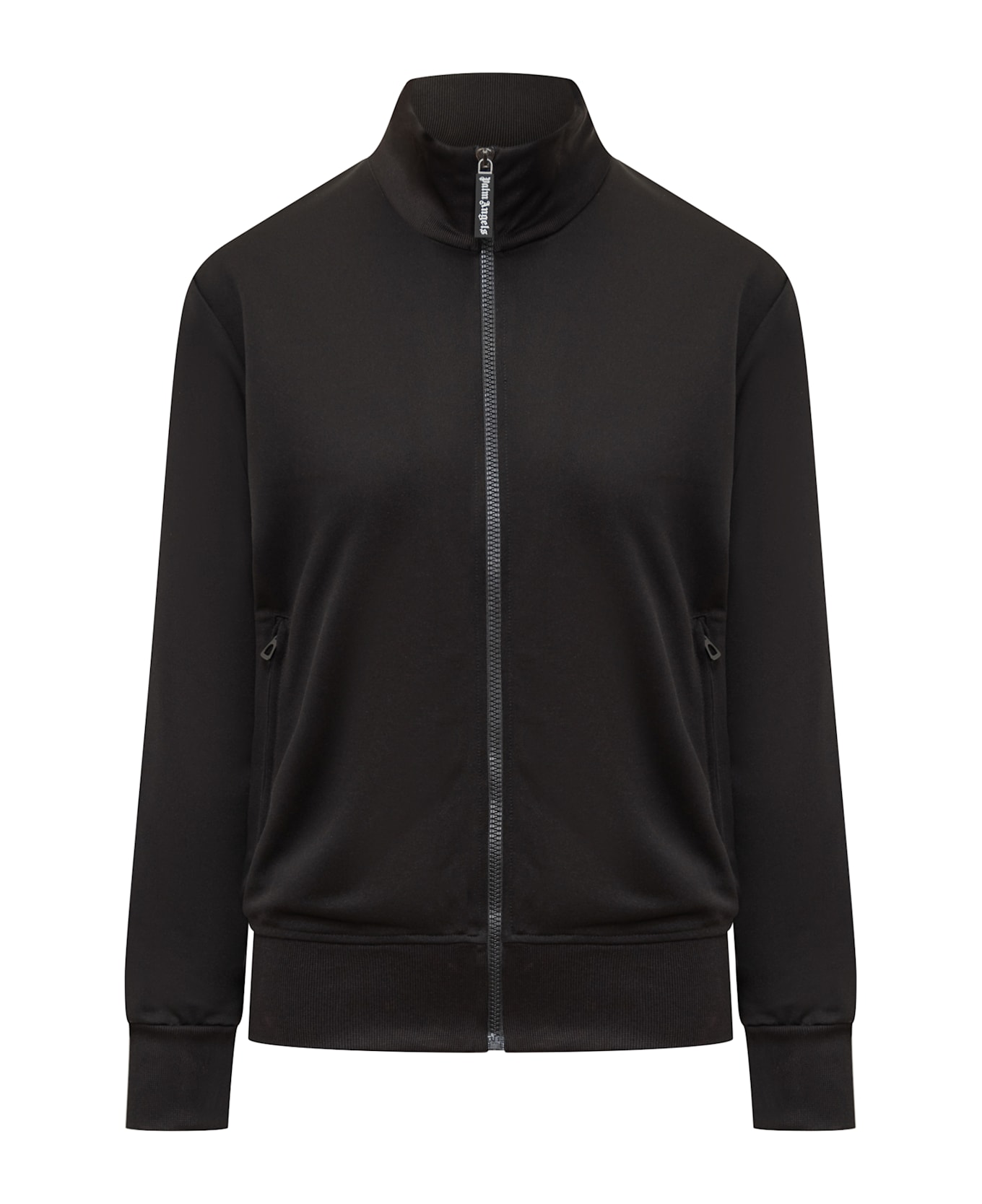 Palm Angels Sweatshirt With Logo - Black