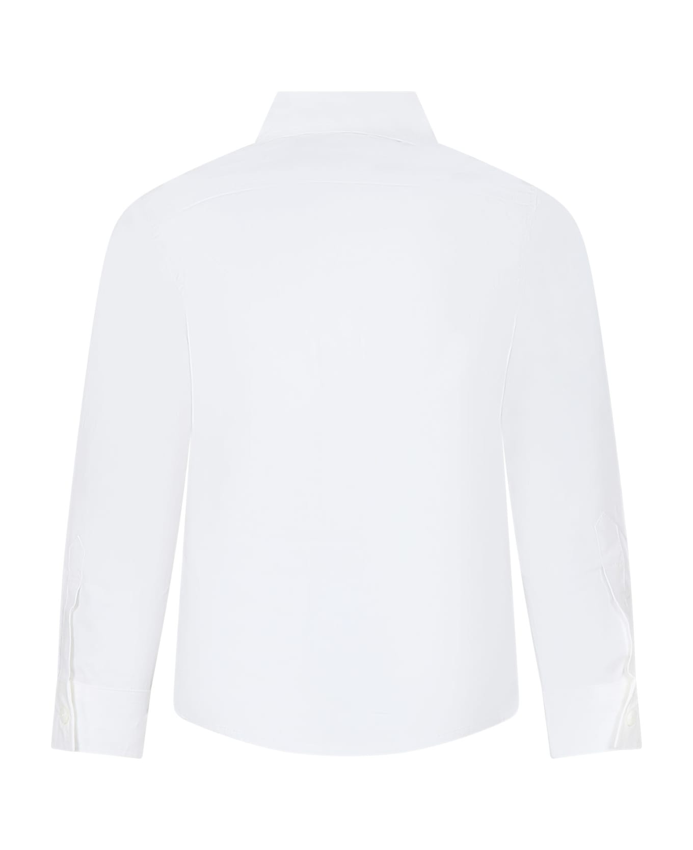 Dsquared2 White Shirt For Boy - White