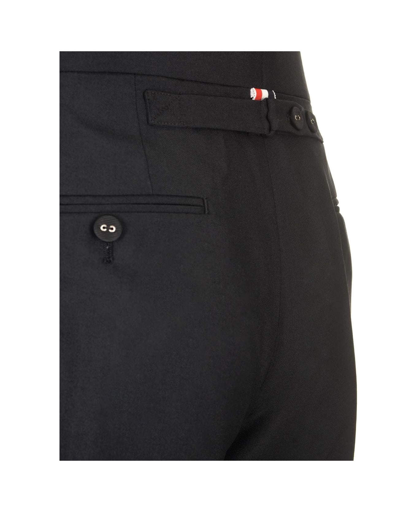 Thom Browne Skinny Trousers - Black