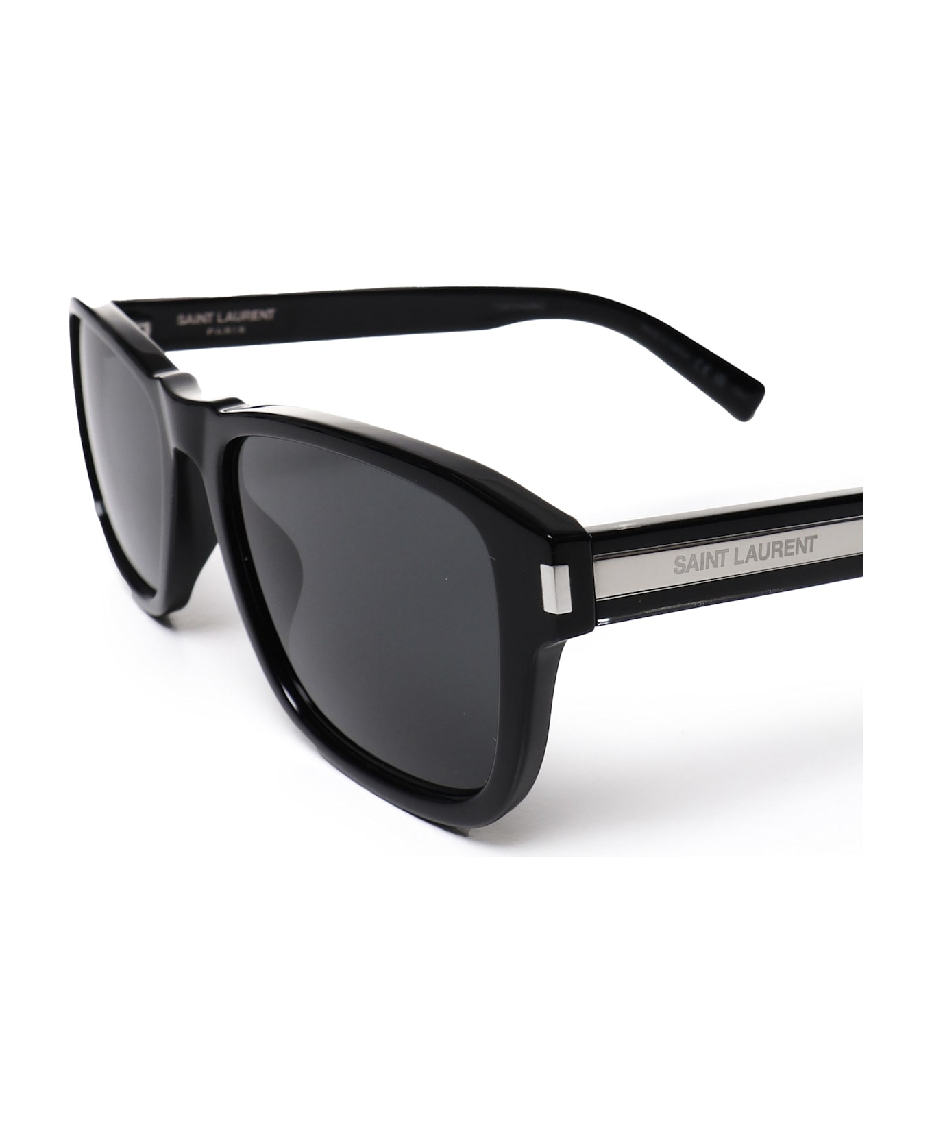 Saint Laurent Sunglasses Sl 710 In Acetate - Black