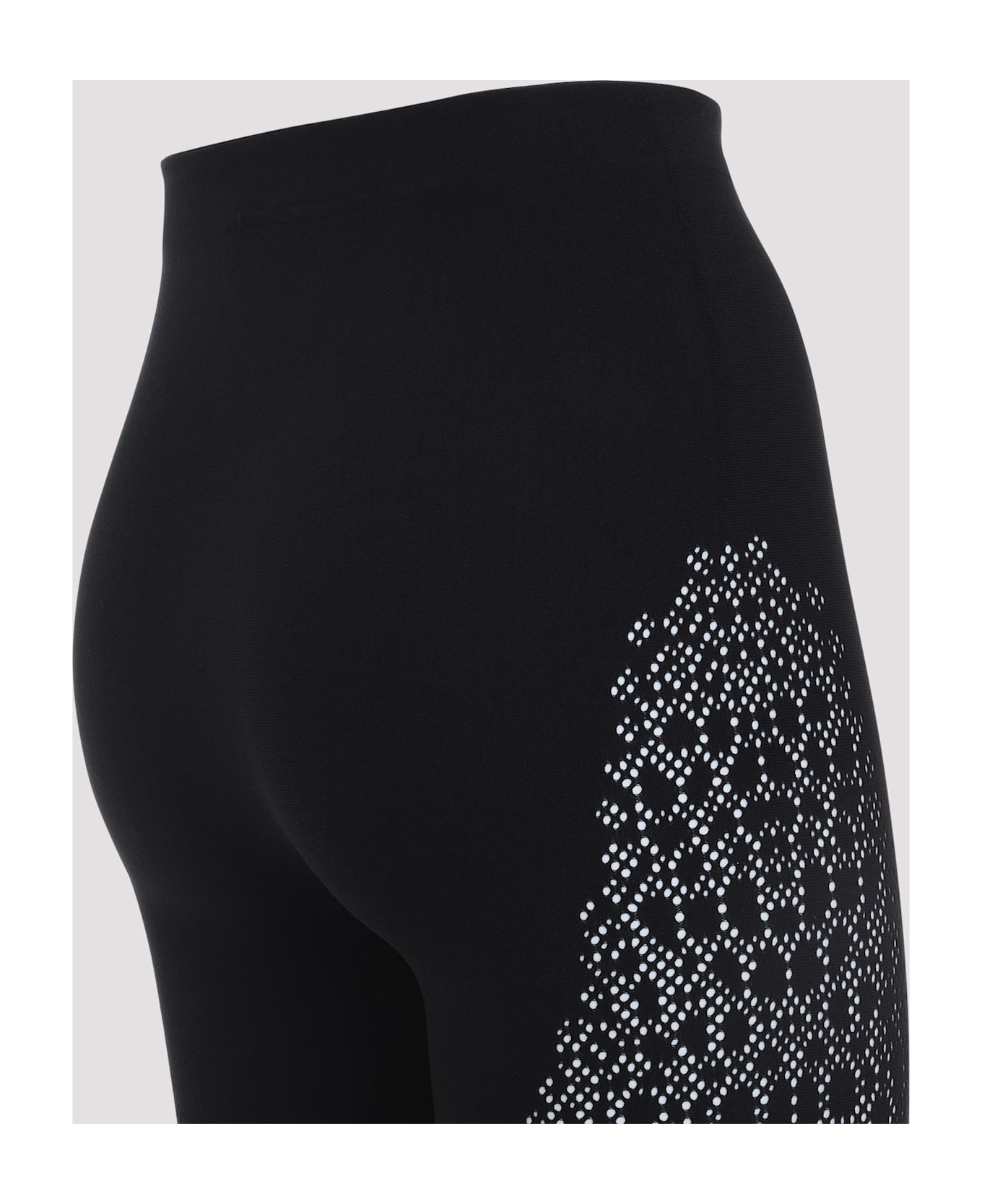 Wolford Reptile Net Leggings - Black