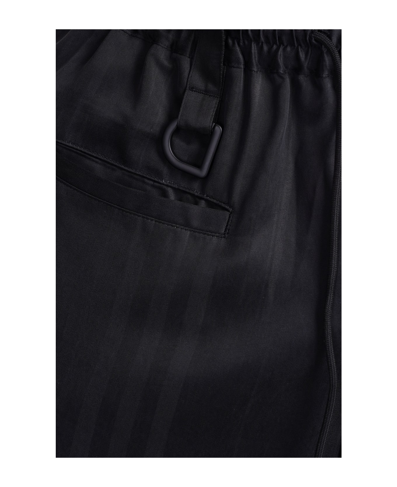 Y-3 Pants In Black Polyamide - black