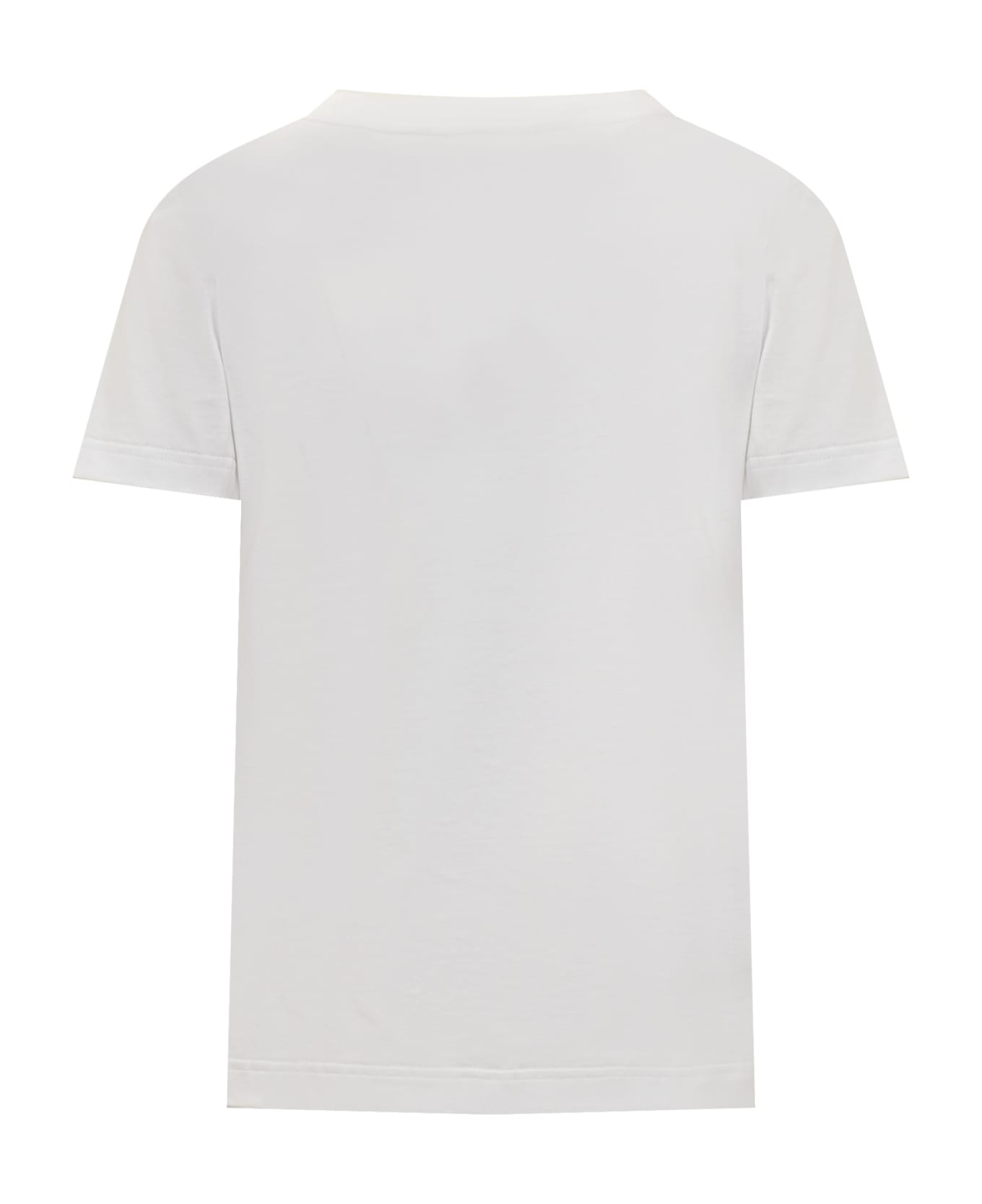 Dolce & Gabbana Cotton T-shirt With Logo - White